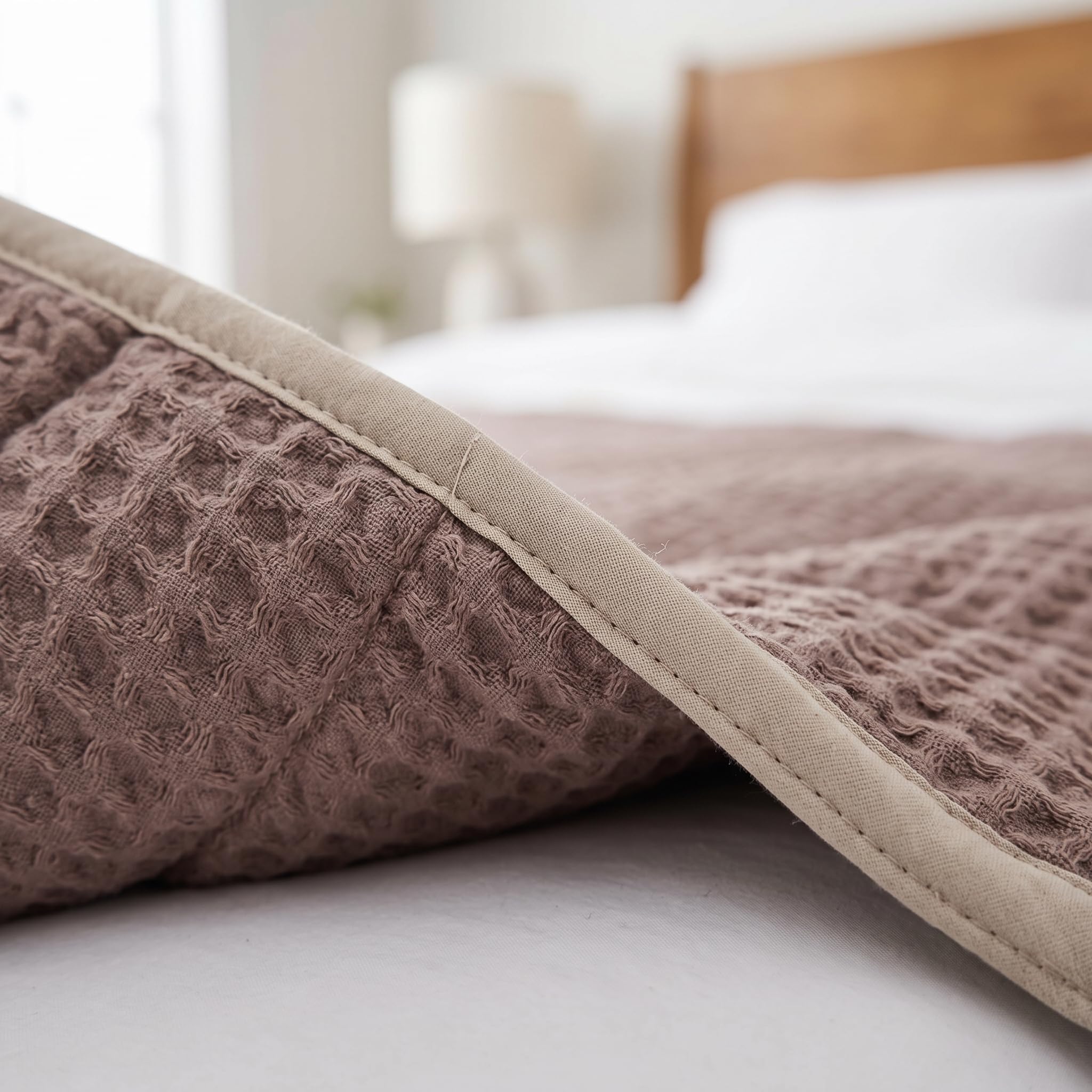 Almohada Viaje Algodón Plegable Ajustable para un scanso Óptimo, Azul