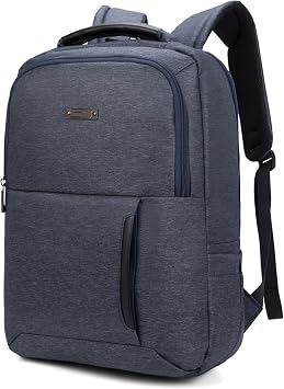 Travel Laptop Backpack Water Resistant Fits 15.6 Inch Notebook computer bag for Business and College Gift for Men&Women blue, 15.6inch