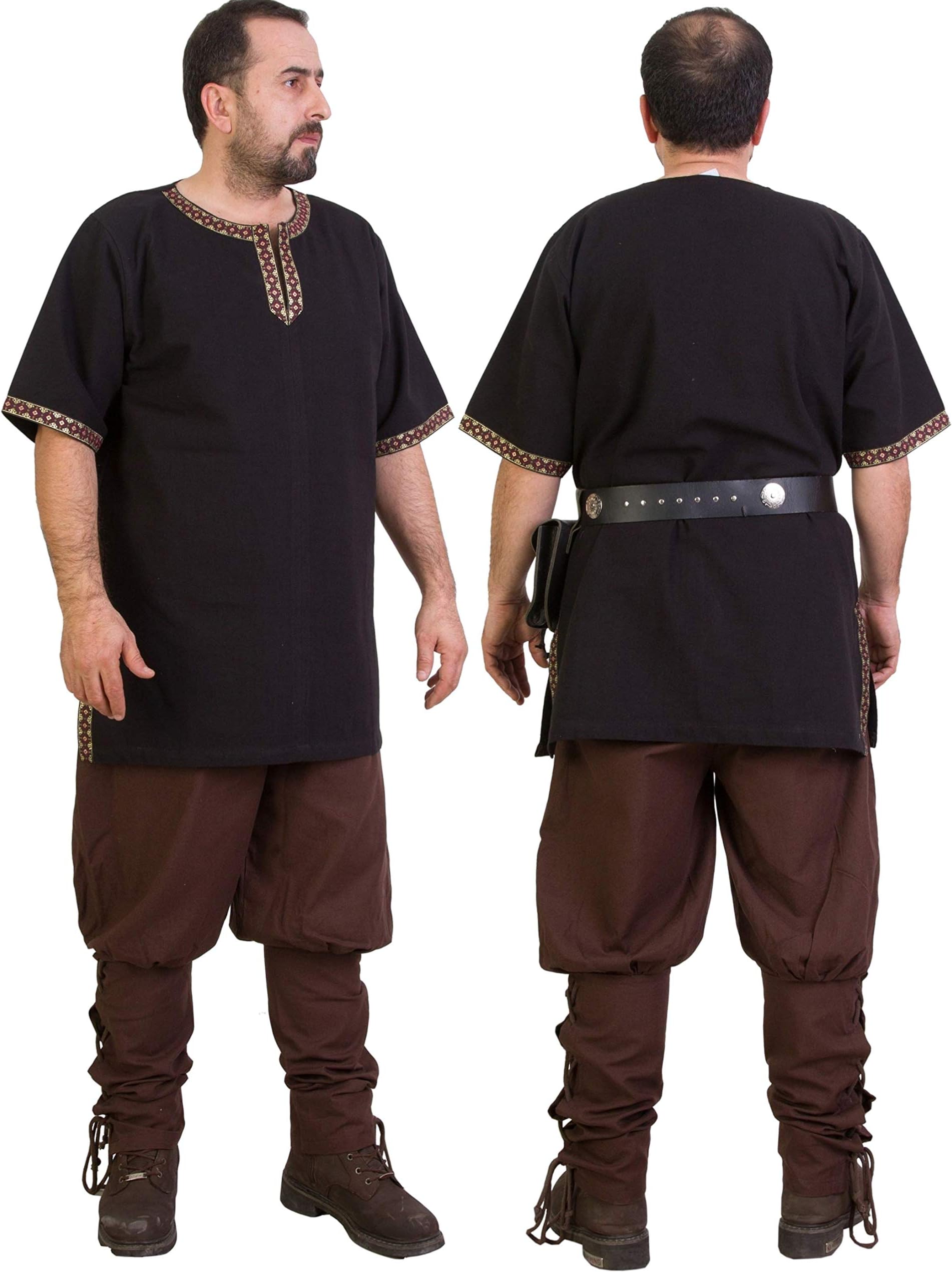 byCalvina - Calvina Costumes Calvina Costumes Edgar Medieval Tunic by Unisex - Made in Turkey