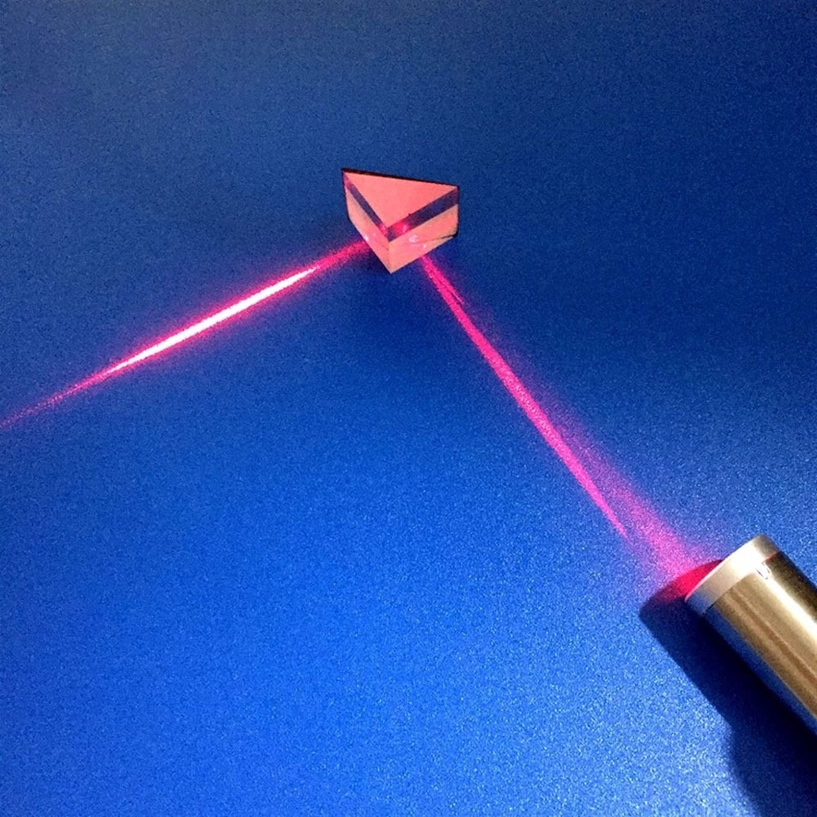 NUJA 3 STÜCKE 15MM SOSCELESS RECHT Winkel TOTAL Seine Reflection Laser DETEKTION -Spiegel für optischem Glas Dreieckiger Prisma