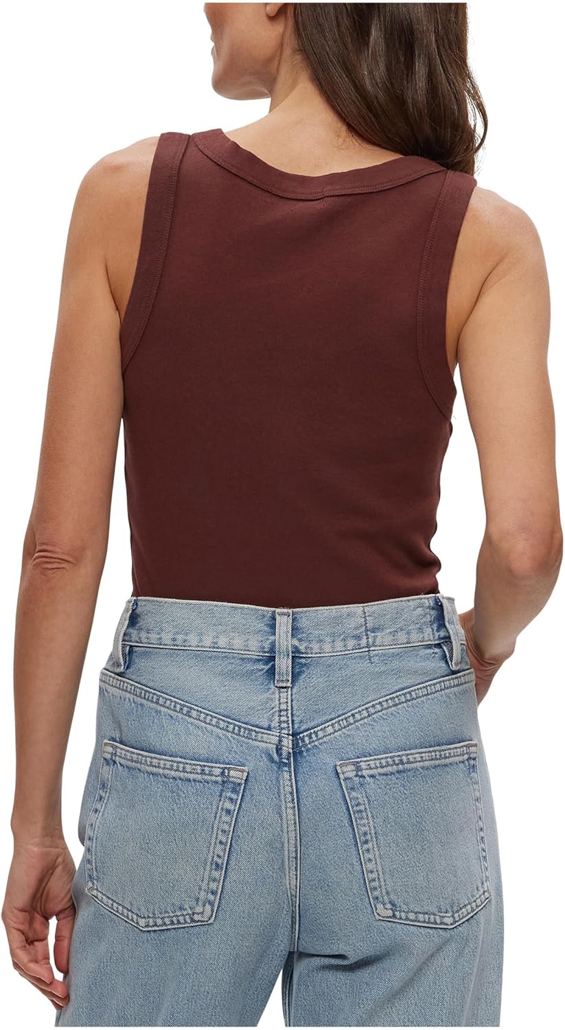 Michael Stars Womens Paloma Wide Binding Tank - Image 3