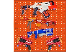 Skywin Nerf Gun Pegboard Wall Organizer