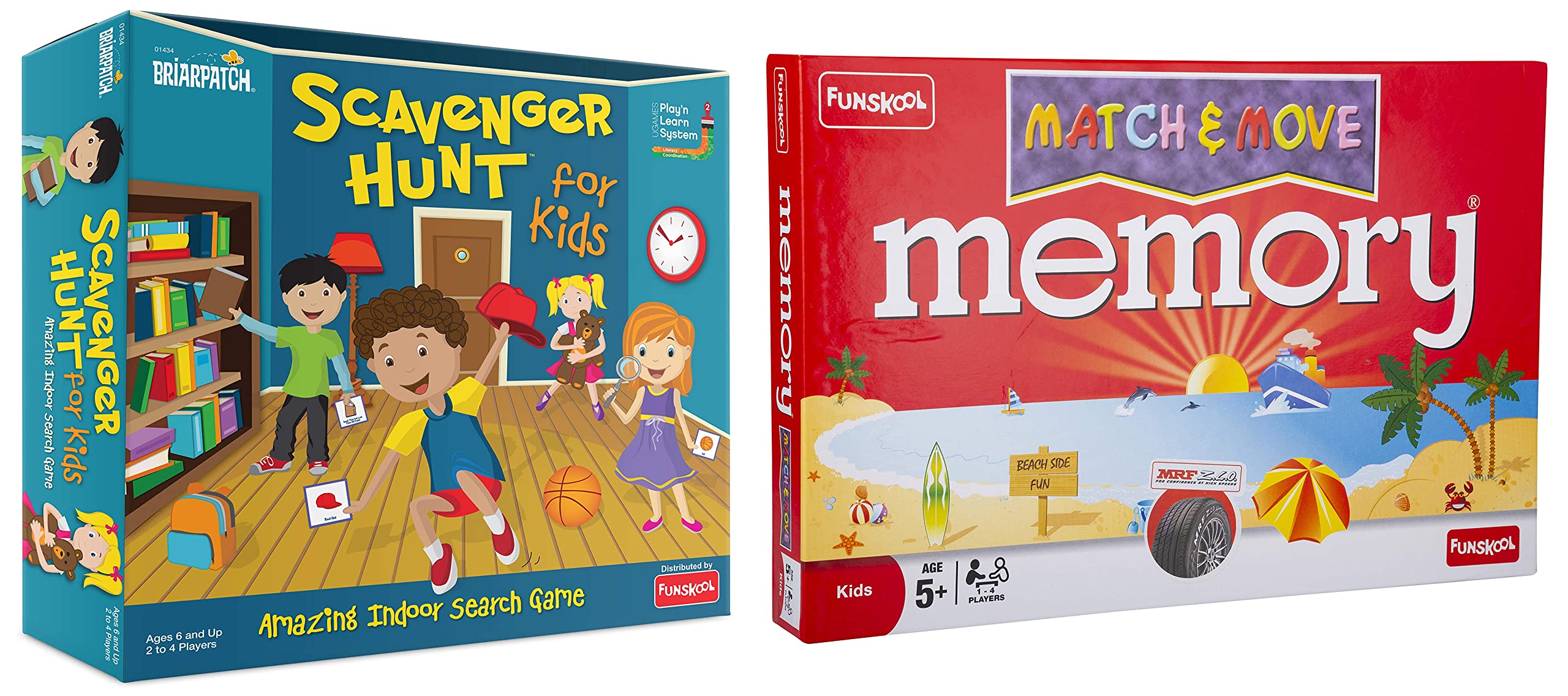 Funskool Memory Match and Move, Multicolor & Scavenger Hunt for Kids! (B09SZ5M4MX) Amazon Price History, Amazon Price Tracker