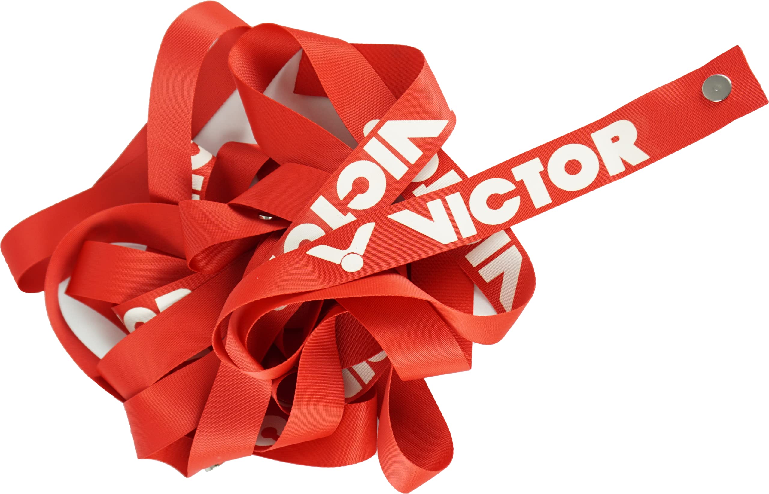 BONMAC Victor Unisex – Adultos Court Lines, Rojo Adecuado para Airbadminton, Court-Lines Airbadminton