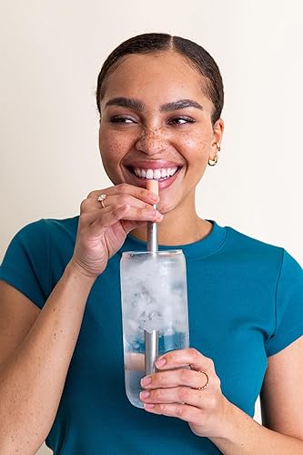 Miniatura 5 de LifeStraw Sip - Paja reutilizable de acero inoxidable para beber con filtro de agua