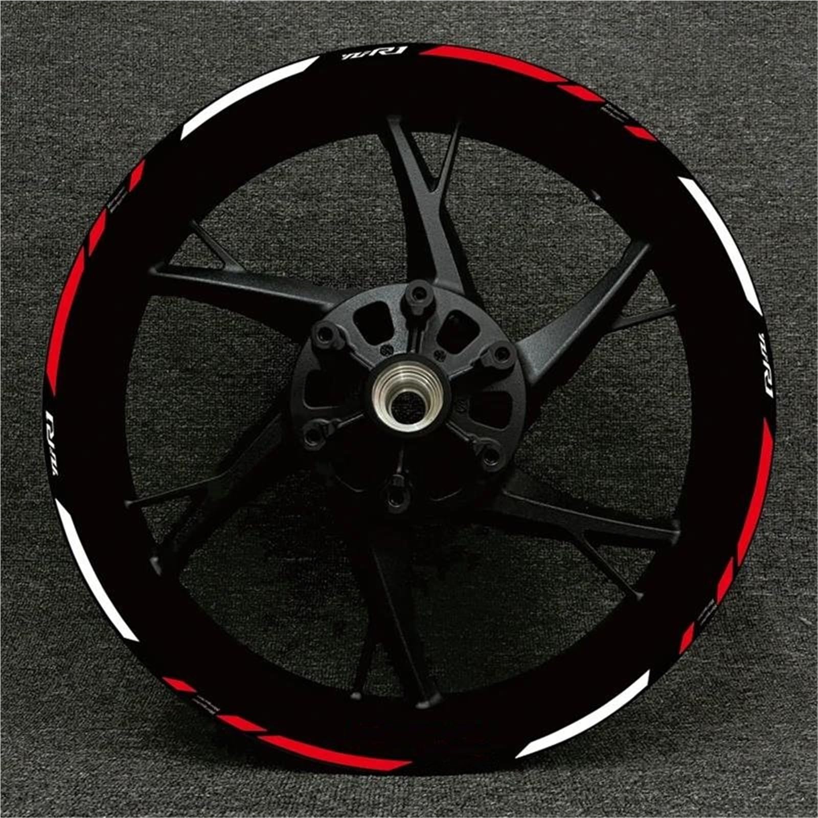 Wheel Stickers Motorcycle Wheel Stickers Rim Reflective Decal for YZFR1 YZF-R1 YZF R1 Stripe Decals Hub Sticker Rim Reflective Decal