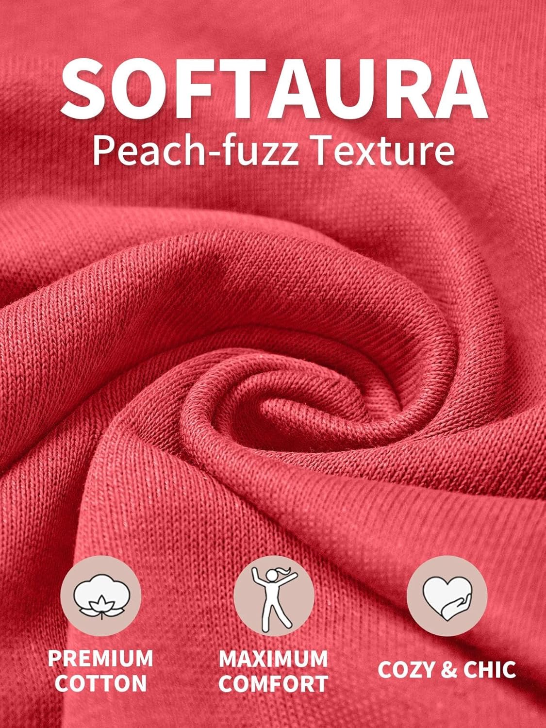 KINGFEN Womens Sweatshirts Fall Fashion 2025 Long Sleeve Tops Comfy Crewneck Casual Shirts - Image 4