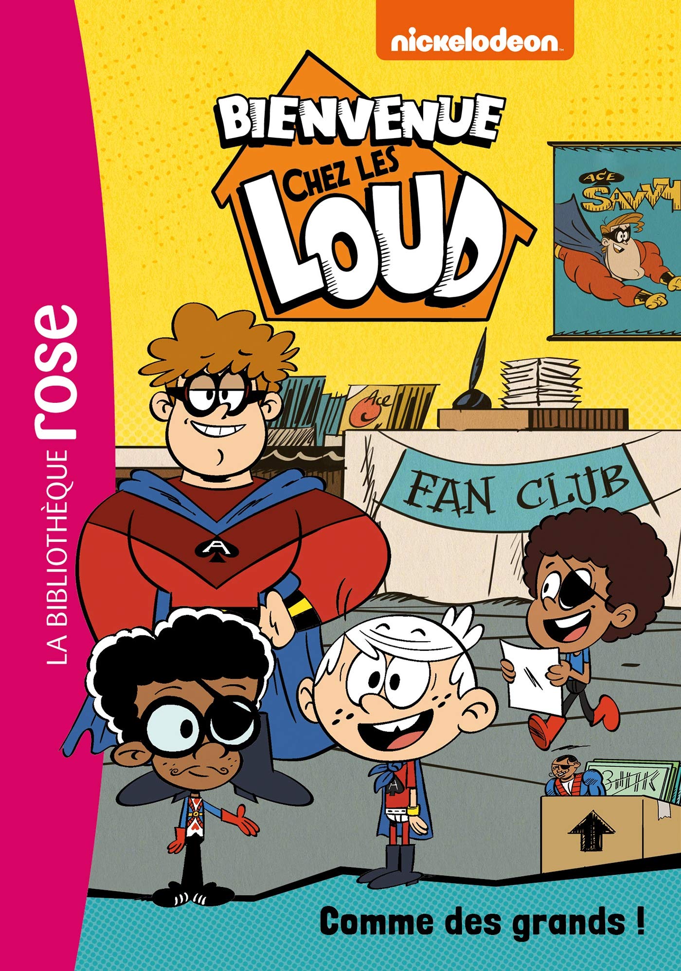 Qui Es tu Dans Bienvenue Chez Les Loud Amazon.fr - Bienvenue chez les Loud 22 - Comme des grands ! - Nickelodeon -  Livres