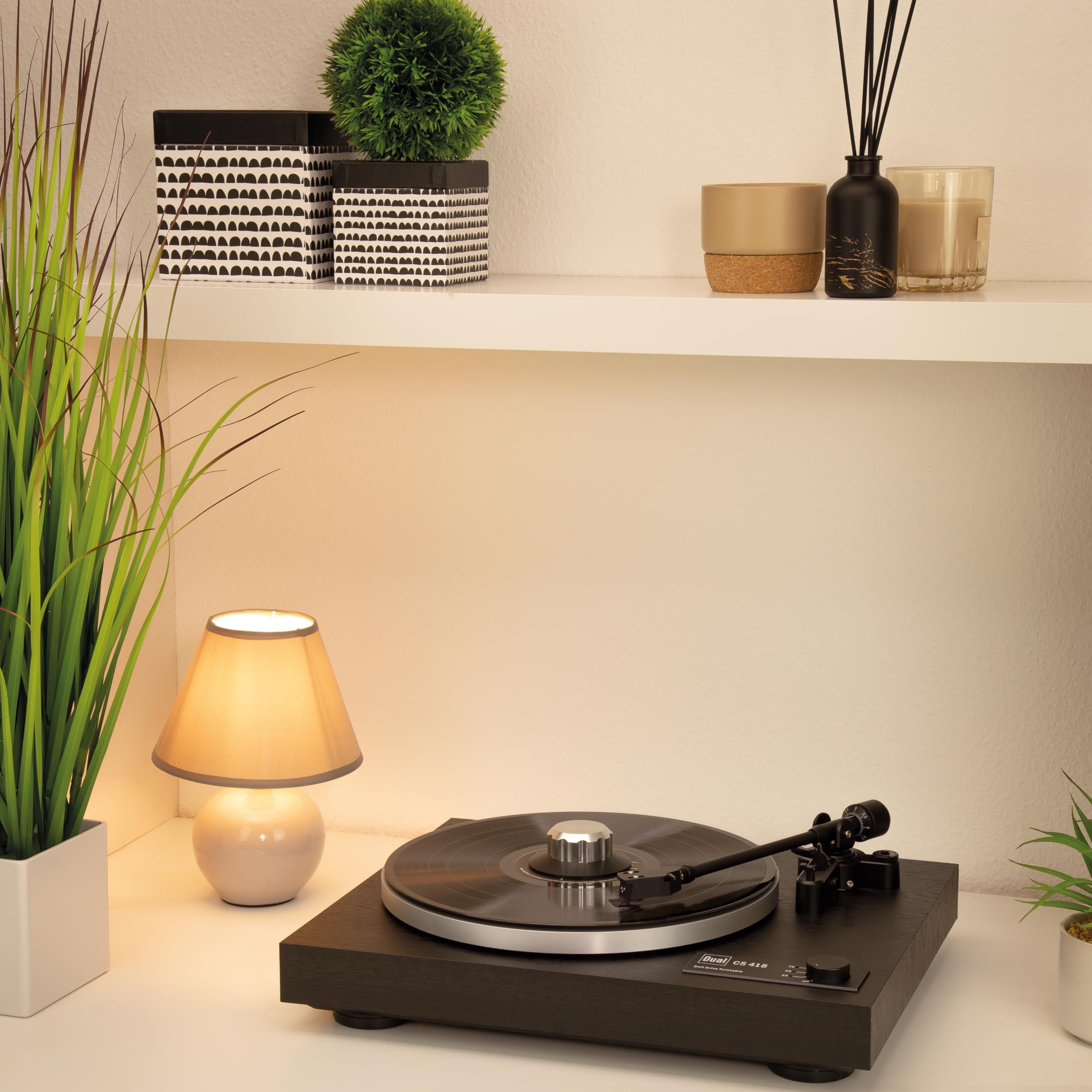 Dynavox stabilisateur VC150 en Aluminium anodisé pour disques vinyles, Coloris argenté
