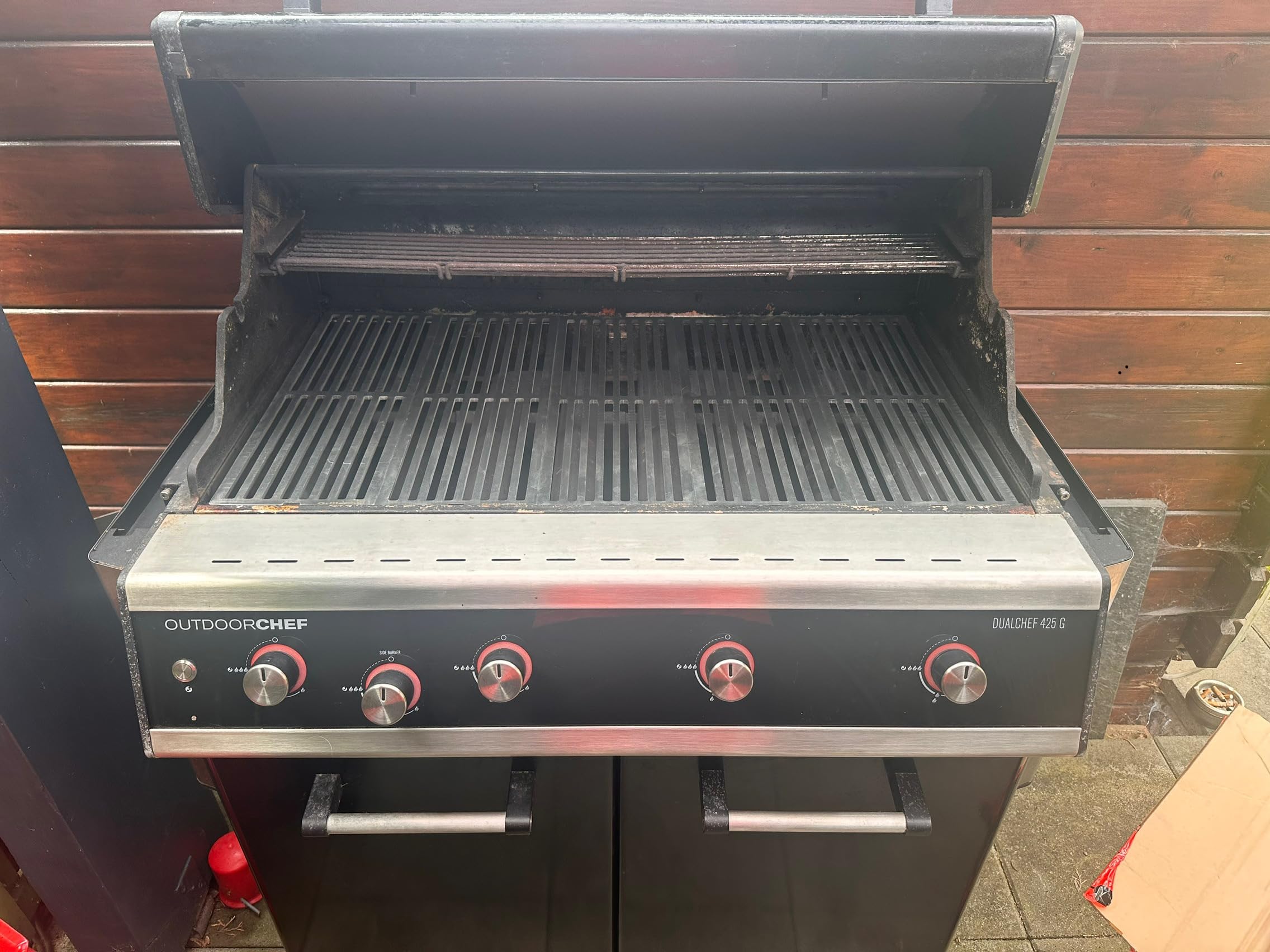 Ruszt do grillowania ze stali nierdzewnej V2A 1.4301 ruszt zastępczy pasuje do Grills OUTDOORCHEF Dualchef 415 G + 425 G + 425 G BZ LANDMANN Triton PTS 6.1 + Blue Edition / 5 rusztów po 160 x 440 mm =