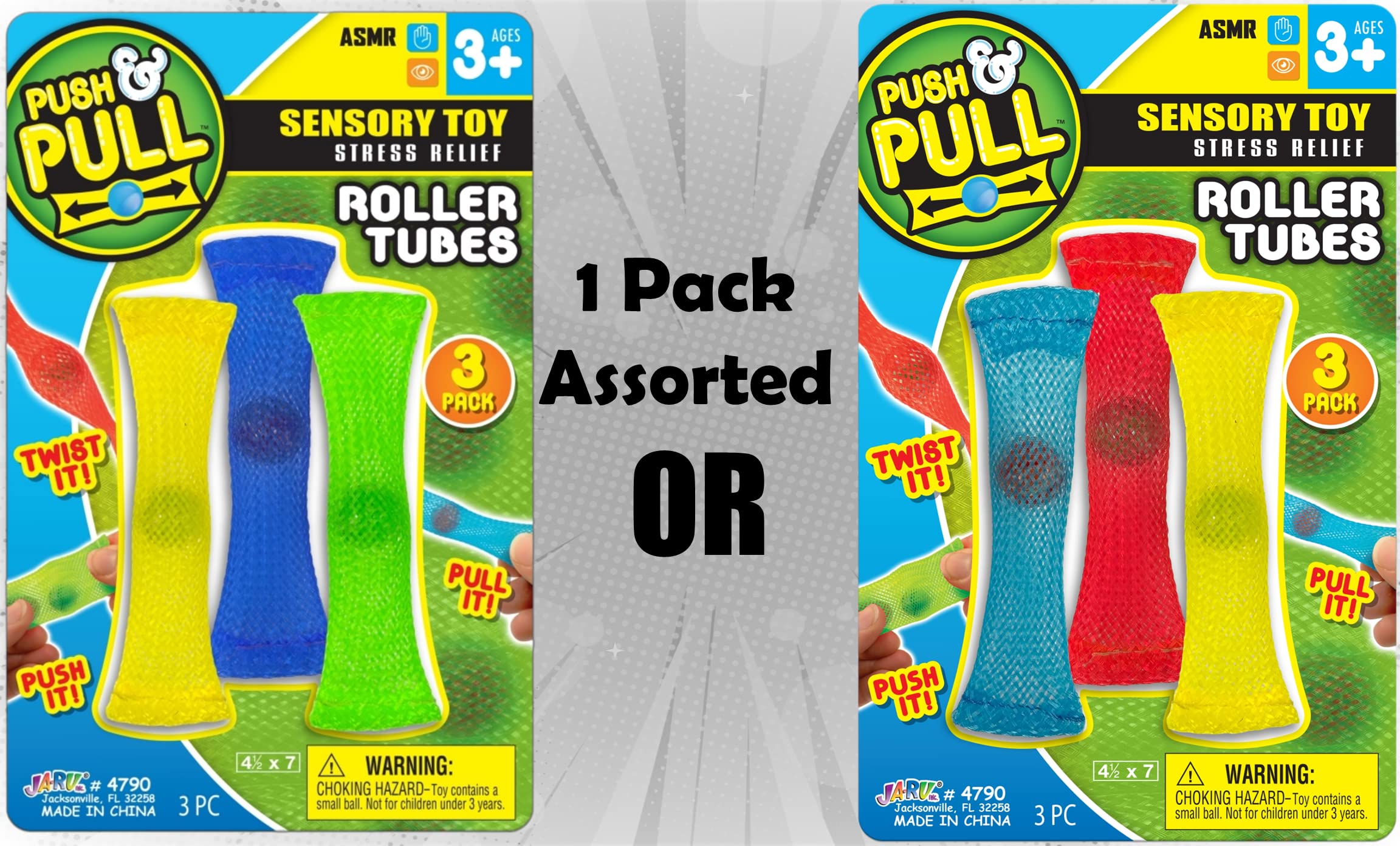 Amazon | JA-RU マーブルメッシュフィジェットトイ (1 フィ