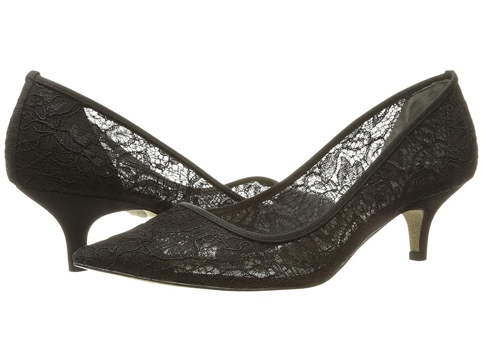 

Adrianna Papell Lois Lace (Black Lace) Women's 1-2 inch heel Shoes