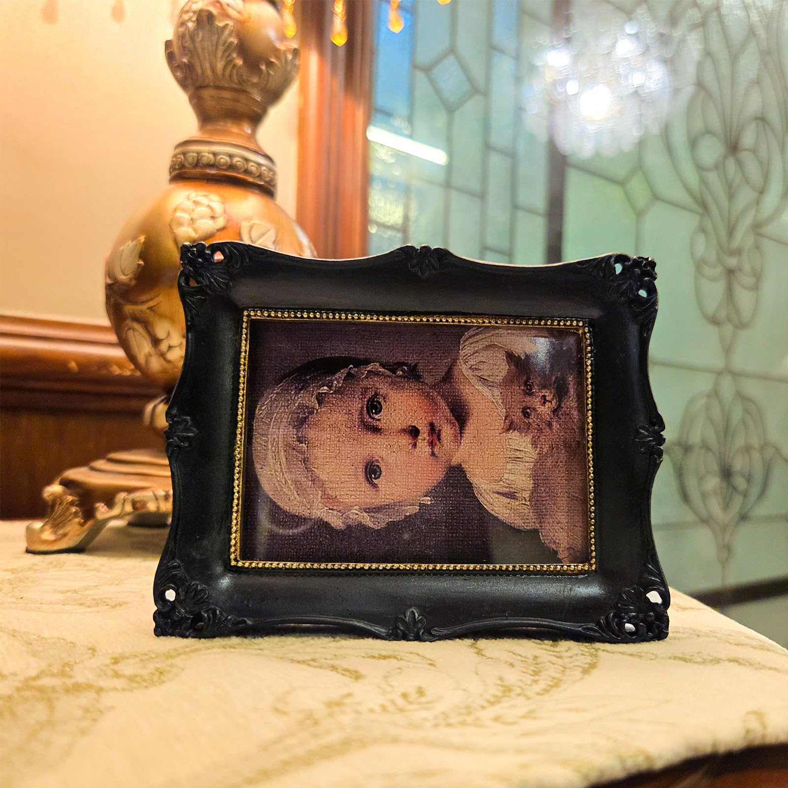Amazon.com - CISOO 2.5x3.5 Small Vintage Picture Frame, Antique