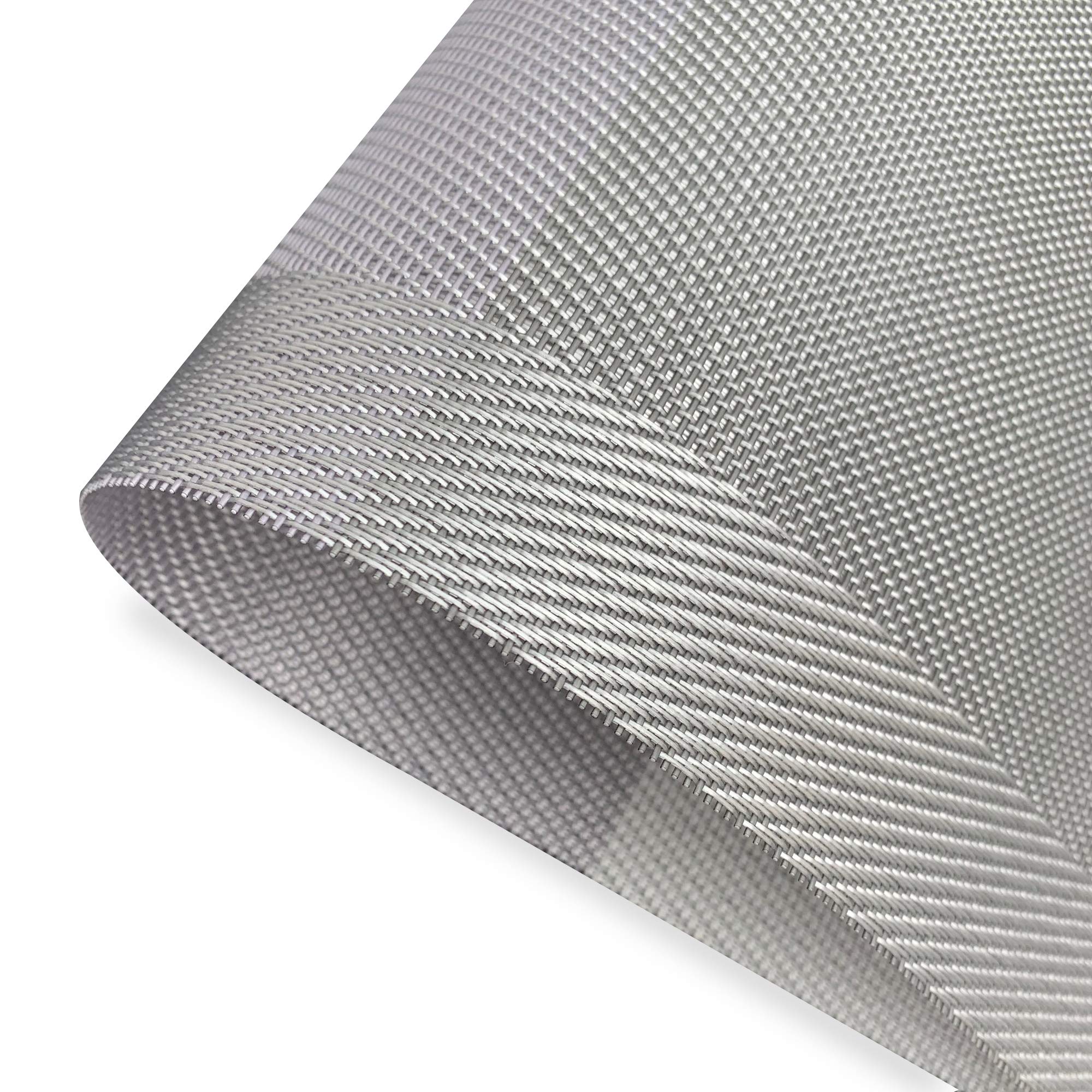 Dainty Home Moderna - Juego de 4 manteles Individuales Lavables, Resistentes al Calor y a Las Manchas, Impermeables, de textileno, 33 x 48 cm, Color Gris Topo, Gris, 13x19''