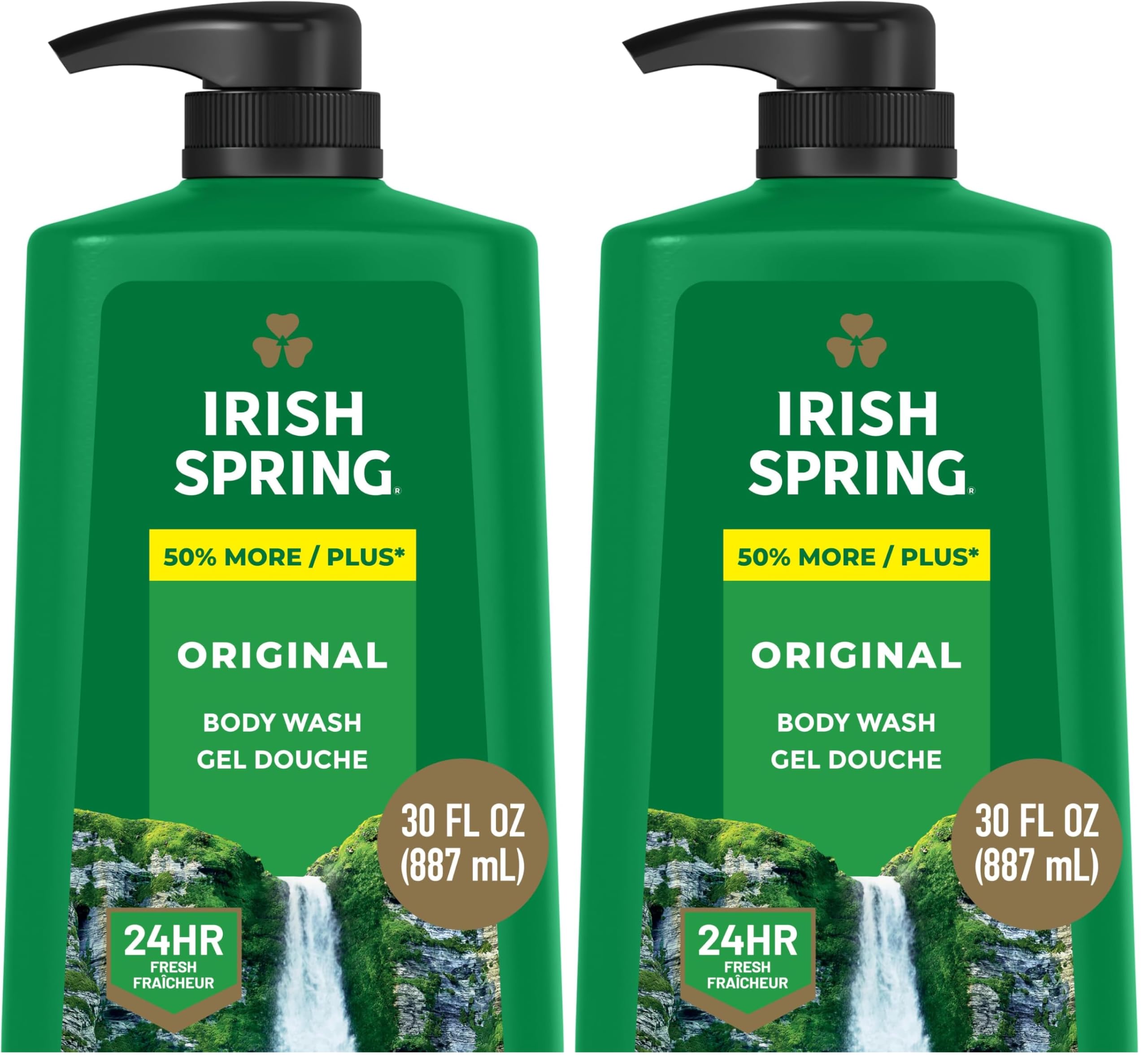 Irish Spring Body Wash for Men - Original Scent -15 Irish Spring Body Wash for Men - Original Scent -15