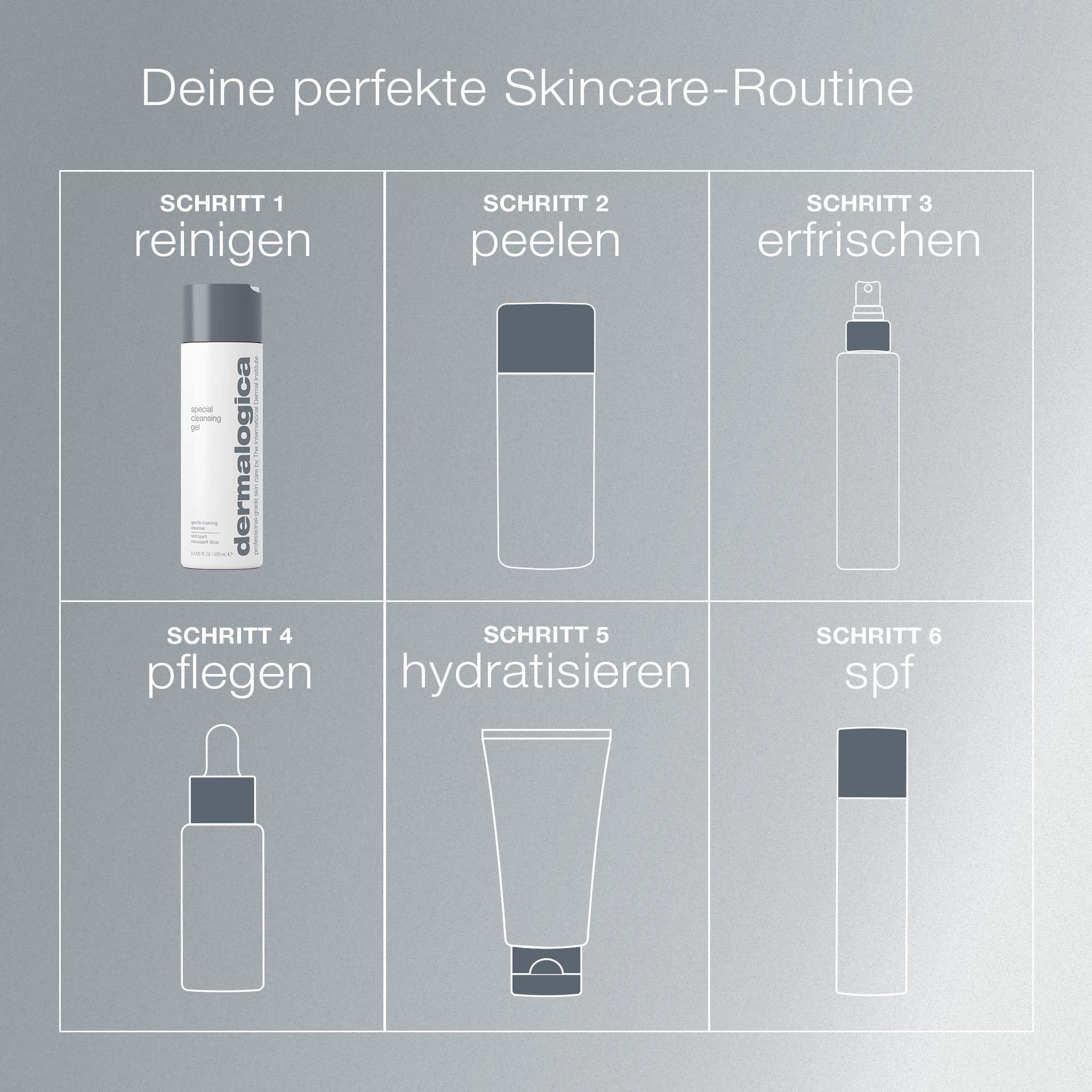 Dermalogica Special Cleansing Gel Gesichtsreiniger 500ml Nachfüllen | Seifenfreier, schäumender Reiniger, der Unreinheiten entfernt, ohne die Haut auszutrocknen.