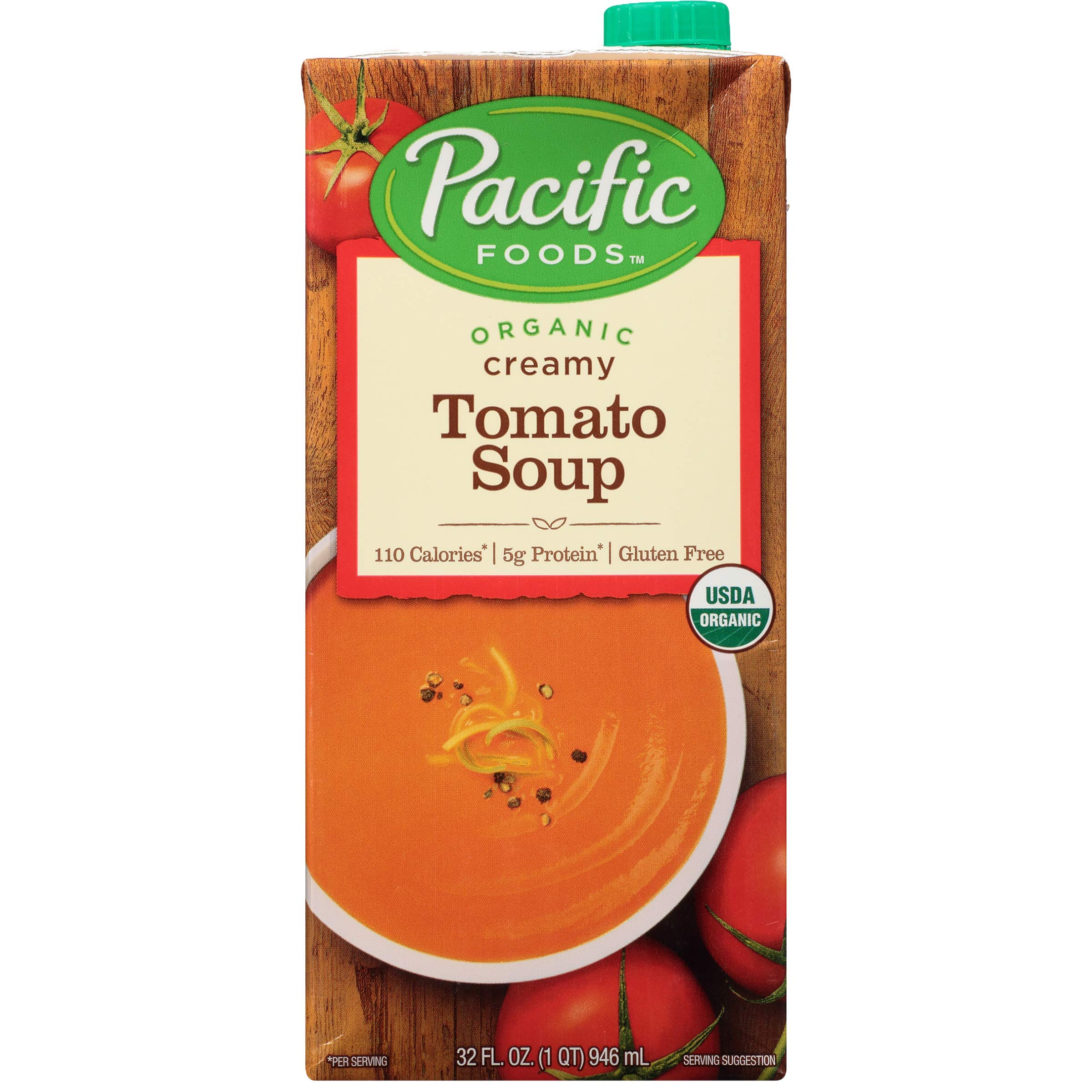 Pacific Natural Foods Organic Soup Creamy Tomato -- 32 fl oz