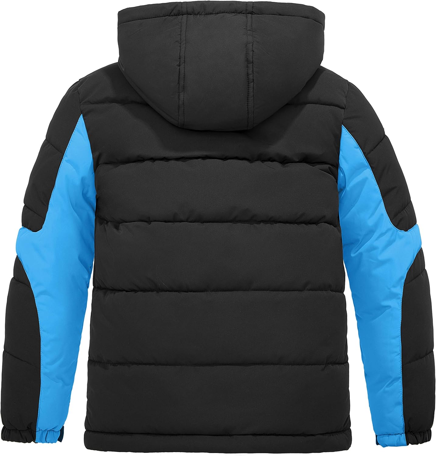 ZSHOW Boys' Hooded Puffer Jacket Waterproof Warm Winter Coat Soft Fleece Lined Outerwear Jacket - Image 2