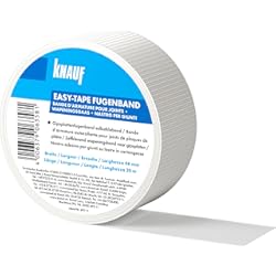 Panel De Fibra Knauf 69112 Easy-Tape - Cinta adhesiva (45 m), color blanco