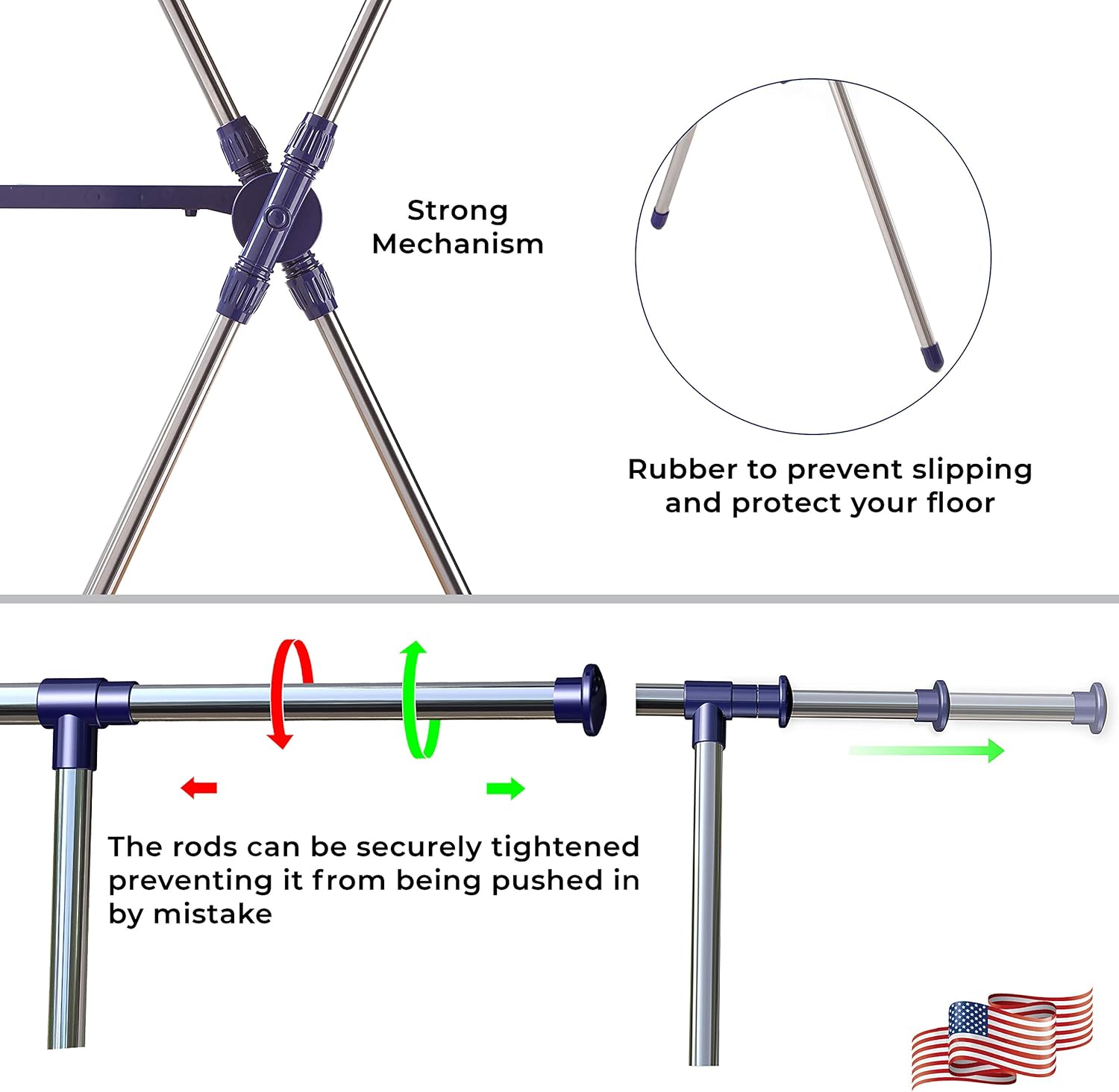 Fеаturеd Prоduсt SmartSome Clothes Drying Rack - Foldable Drying Racks for Laundry, Heavy Duty Stainless Steel for Indoor and Outdoor Use Uр Tо 60% оƒƒ SmartSome Clothes Drying Rack - Foldable Drying Racks for Laundry, Heavy Duty Stainless Steel for Indoor and Outdoor Use