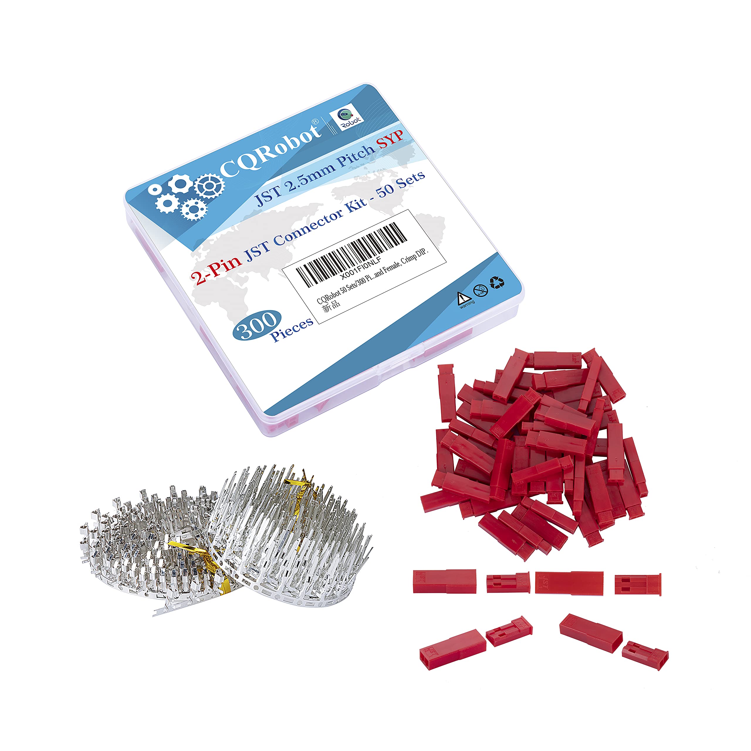 Buy CQRobot 50 Sets/300 Pieces 2.5 mm Pitch JST SYP 2Pin IC Sockets
