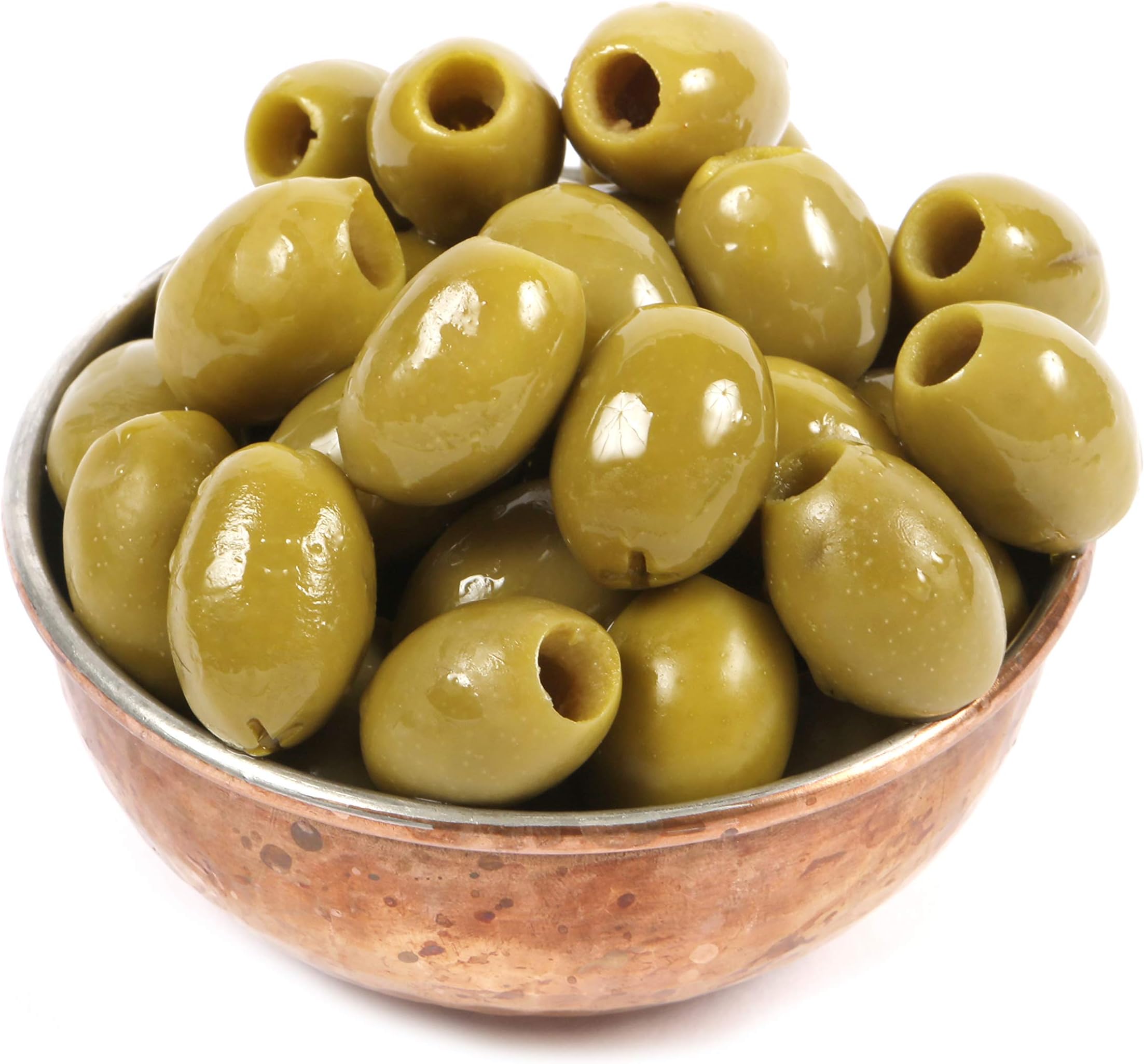 Dorri - Green Olives Pitted In Extra Virgin Olive Oil 1kg | Premium Green Olives, Healthy Party Snack (Available from 250g to 3kg)