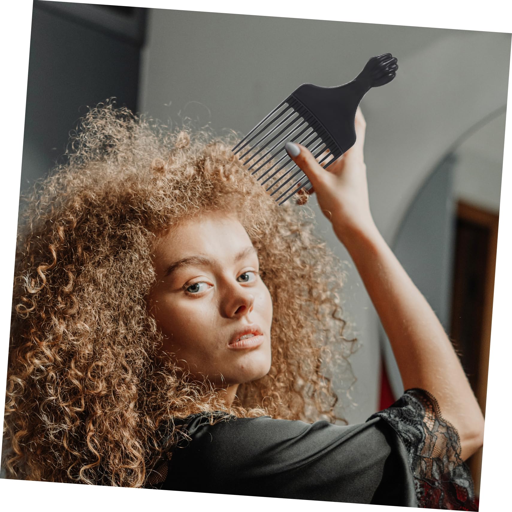 Baluue 20stücke Teiliges Haarpickkamm Für Afro- Breitzahn-comb Für Styling Entwirren Und Färben Robustem Kunststoff Für Und Vielseitige Anwendung