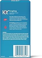 Vista 9 de K-Y Lubricante con Base de Agua con Sensación de Hormigueo, Lubricante Personal Sensorial para Hombres, Mujeres y Parejas, 50 ml
