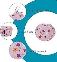 Vista 2 de Risou Funda portátil compatible con Tamagotchi PixTamagotchi OriginalTamagotchi On Virtual Pet Electronic Game Virtual Pet.-Rosa