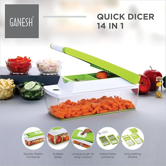 Vegetable Dicer Blades View