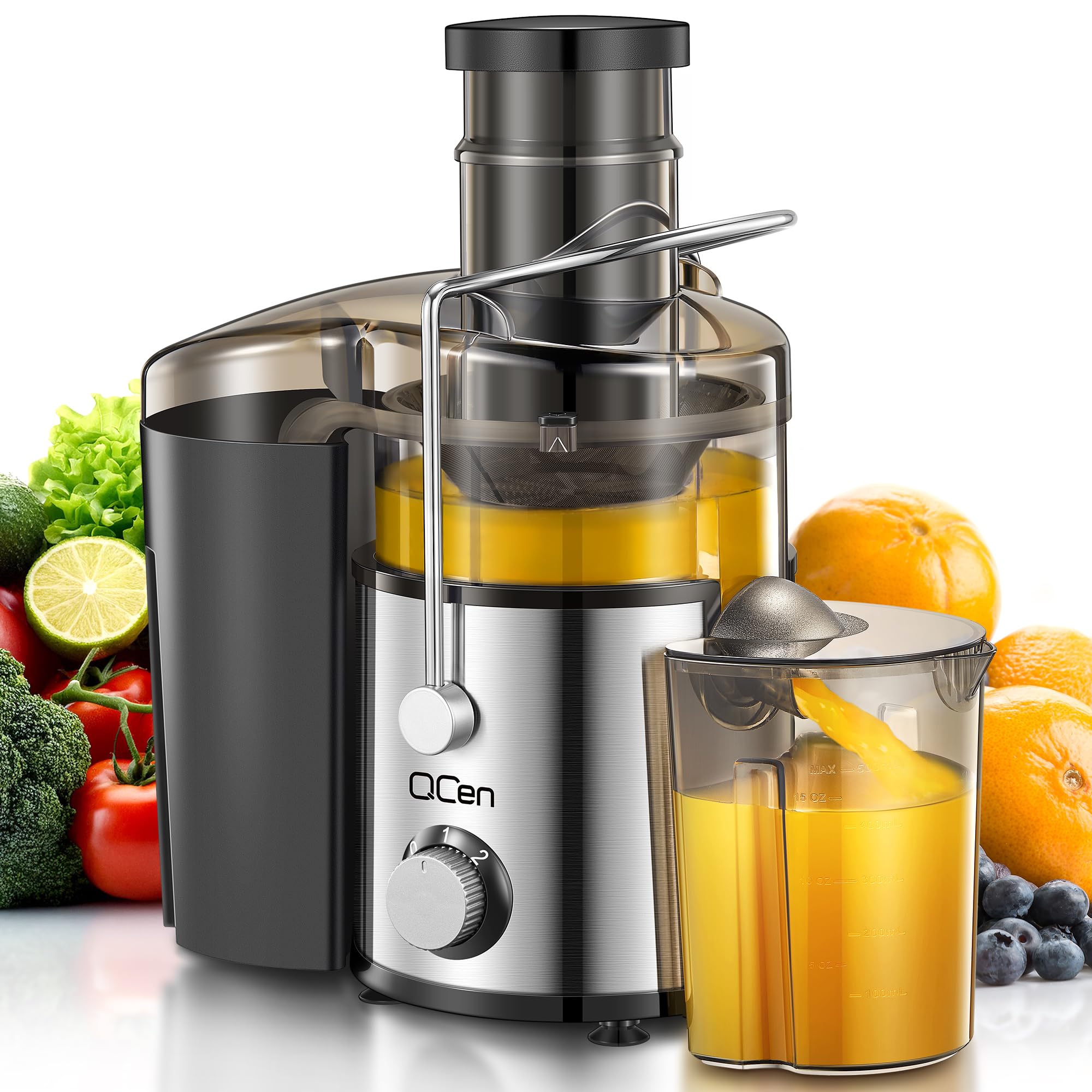 QCen 800W Centrifugal Juicer
