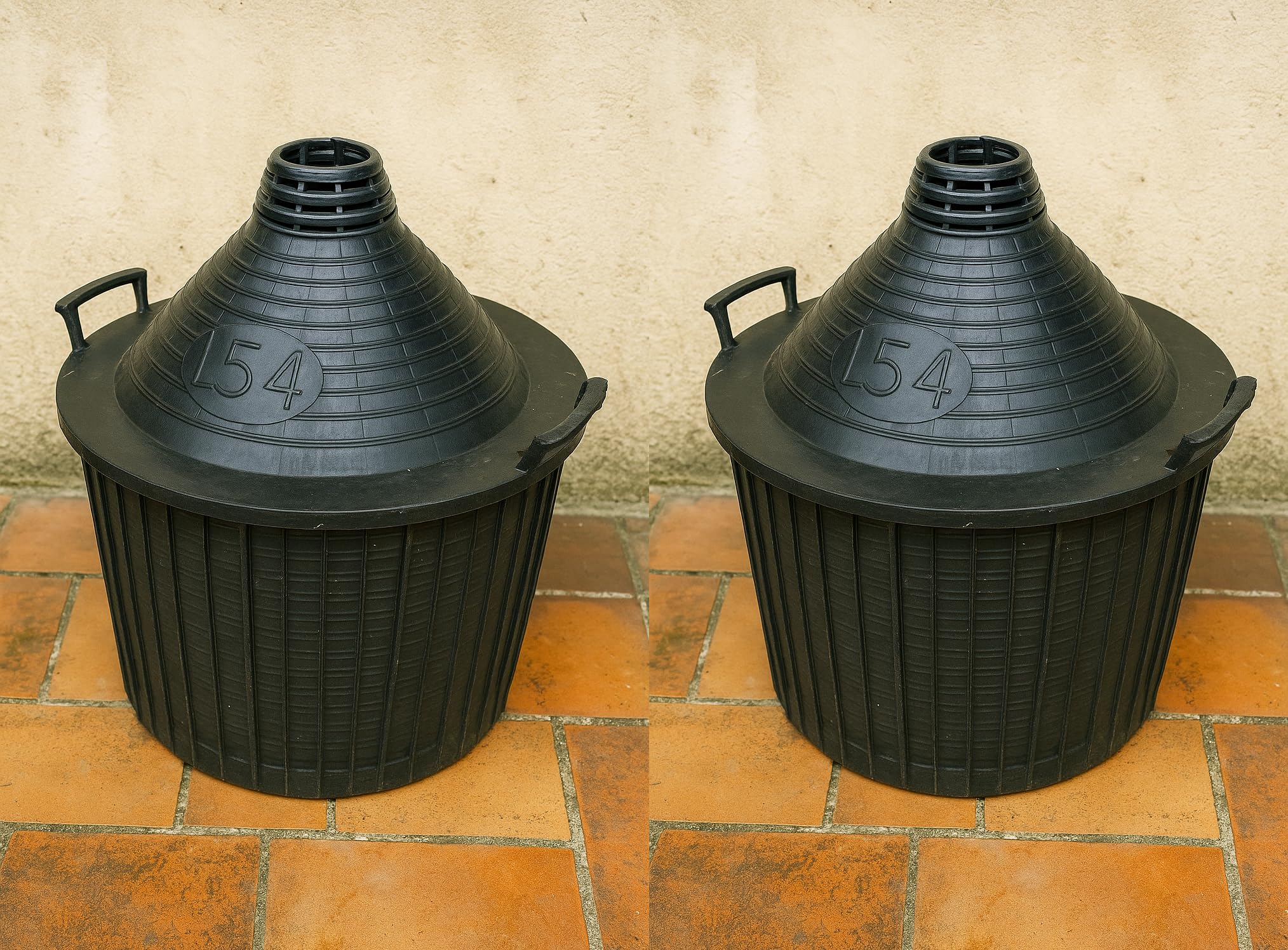 2 Ceste Fodero Copri damigiana Rivestimenti Rivestimento per damigiana da 54 Litri