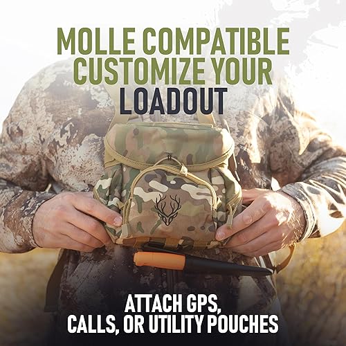 Vista 37 de Boundless Performance Binocular Harness Chest Pack - Lightweight Bino Harness with Rangefinder Pouch