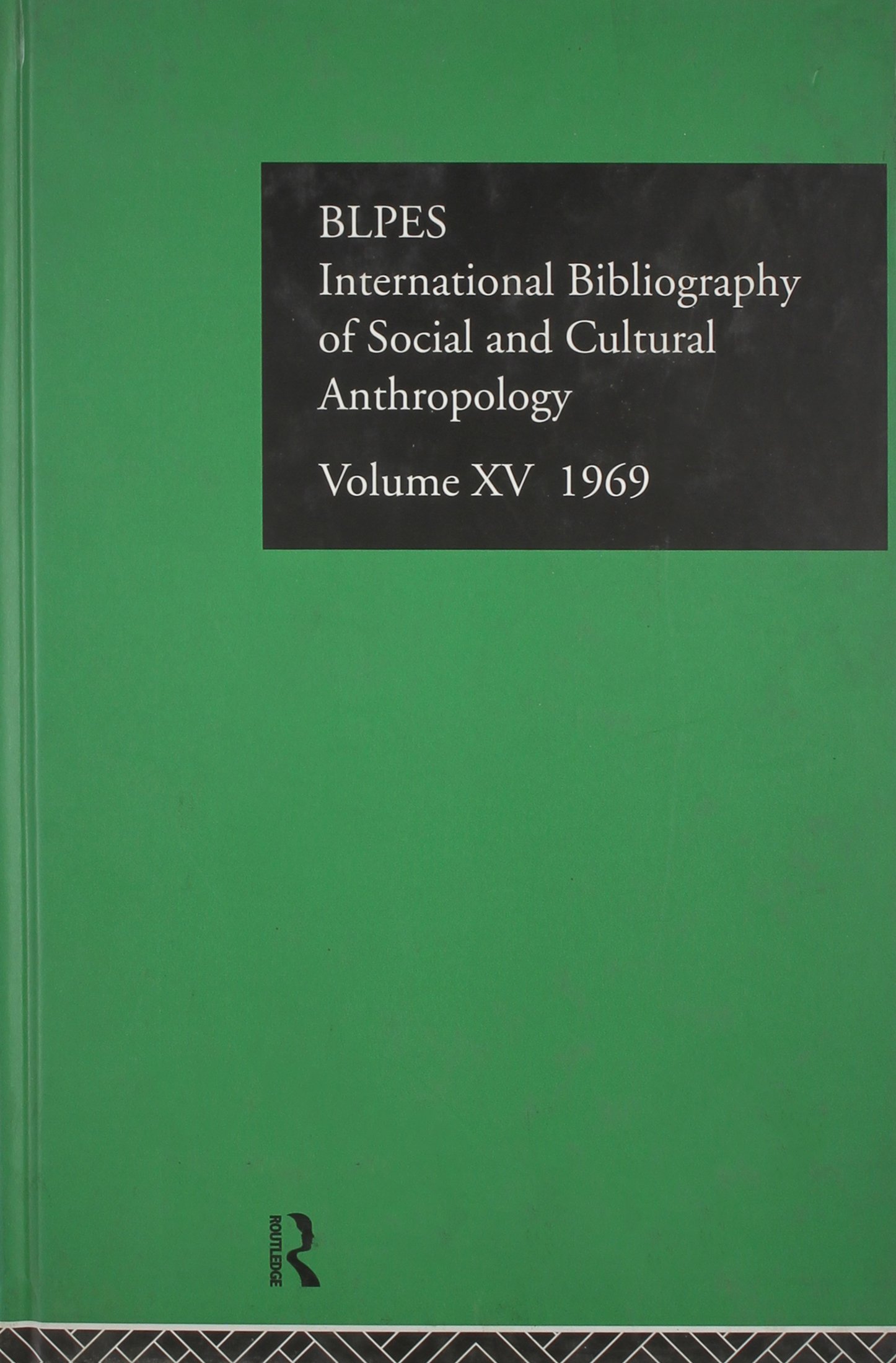 Intl Biblio Anthro 1969 Vol 15