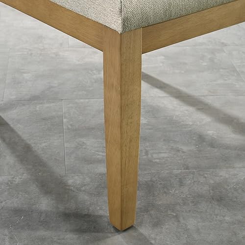 Miniatura 7 de Roundhill Furniture Rocco - Juego de comedor contemporáneo, mesa redonda con pedestal con 4 sillas, madera flotante Driftwood,Ebany,Blanco/Madera