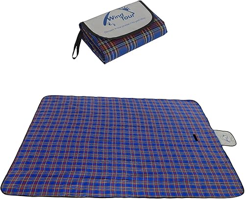 Wind Tour - Mantas de pĂcnic familiares, impermeables y duraderas con correa de transporte, plegables, 50 x 70.9 pulgadas, a prueba de arena, para Wind Tour - Mantas de pĂcnic familiares, impermeables y duraderas con correa de transporte, plegables, 50 x 70.9 pulgadas, a prueba de arena, para