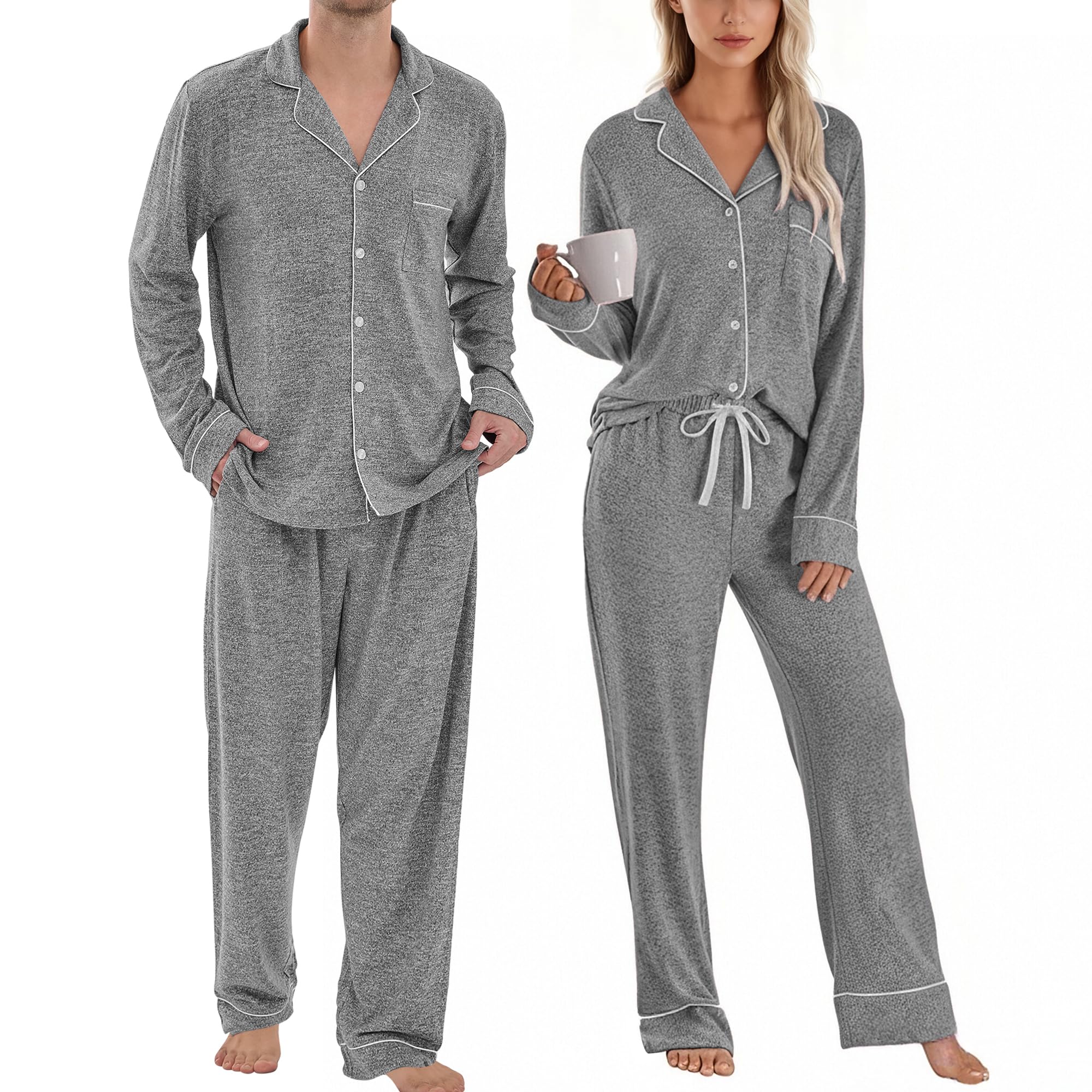 PJGGZ Matching Pajamas for Couples