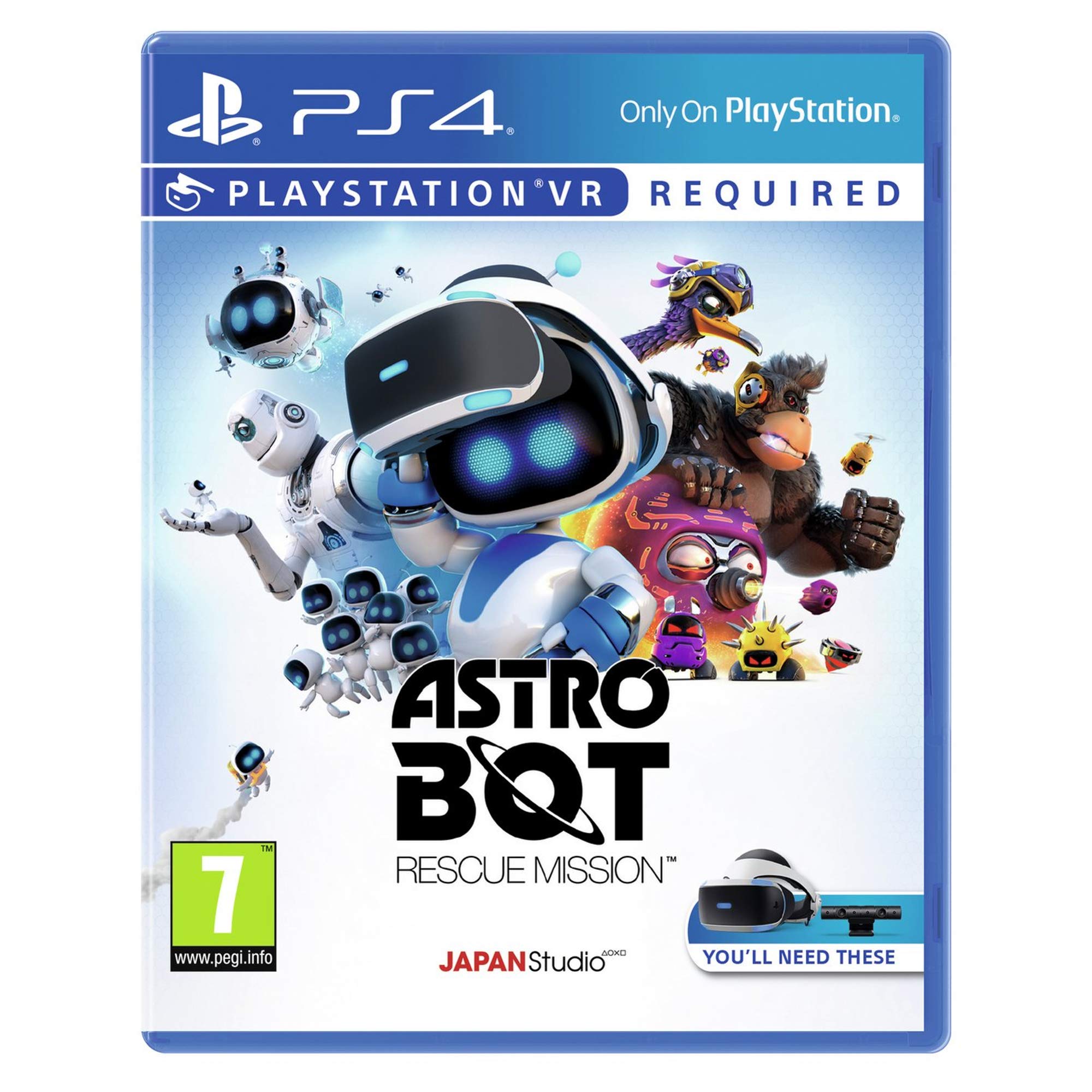 PlayStation4 - PSVR  アストロボット　セット Amazon.com: Astro Bot Rescue Mission (PSVR) : Video Games