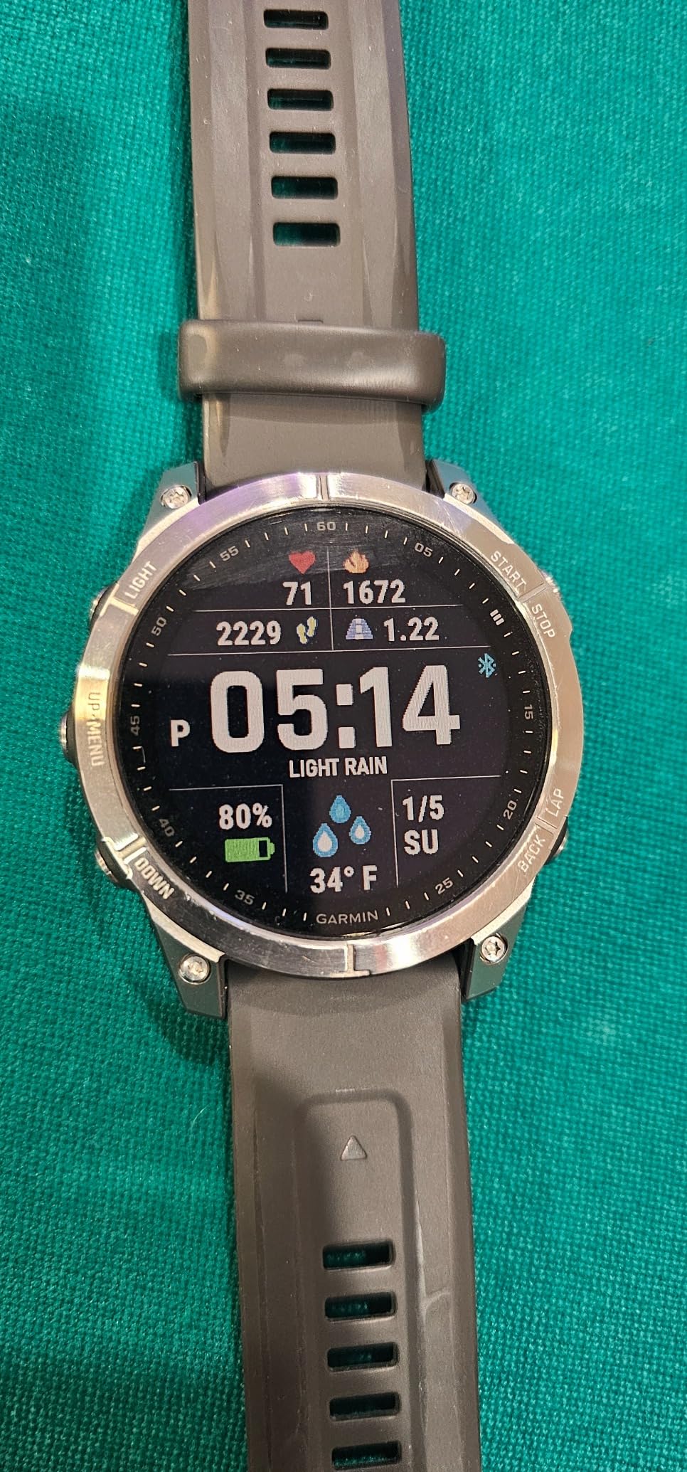 Garmin fenix 7 - Silver with Graphite Band (010-02540-00) – GPS Nation