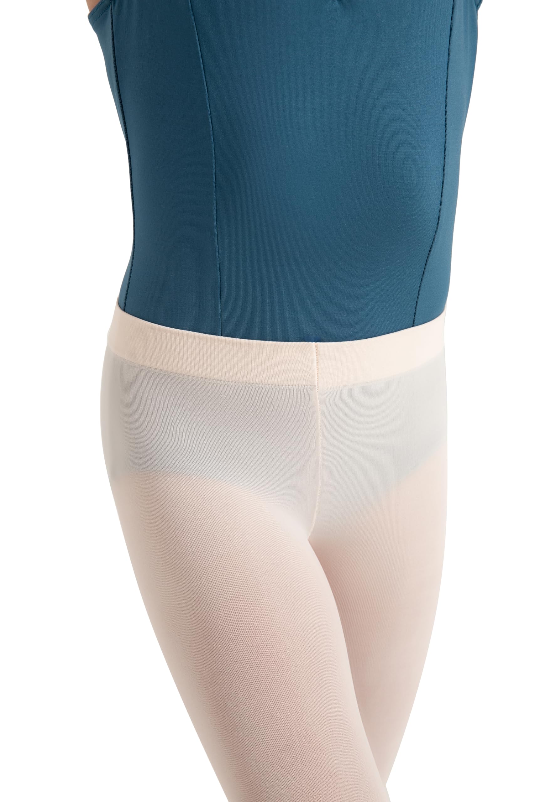 Capezio Ultra Soft Transition Tight-Little Girls Medias, 30 den, Rosa Claro, 2-6 para Niñas