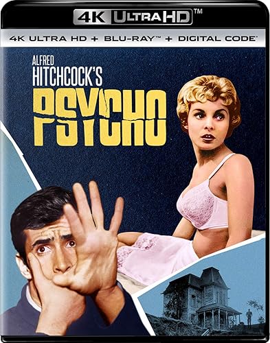 Psycho (1960) - 4K Ultra HD + Blu-ray + Digital 4K UHD