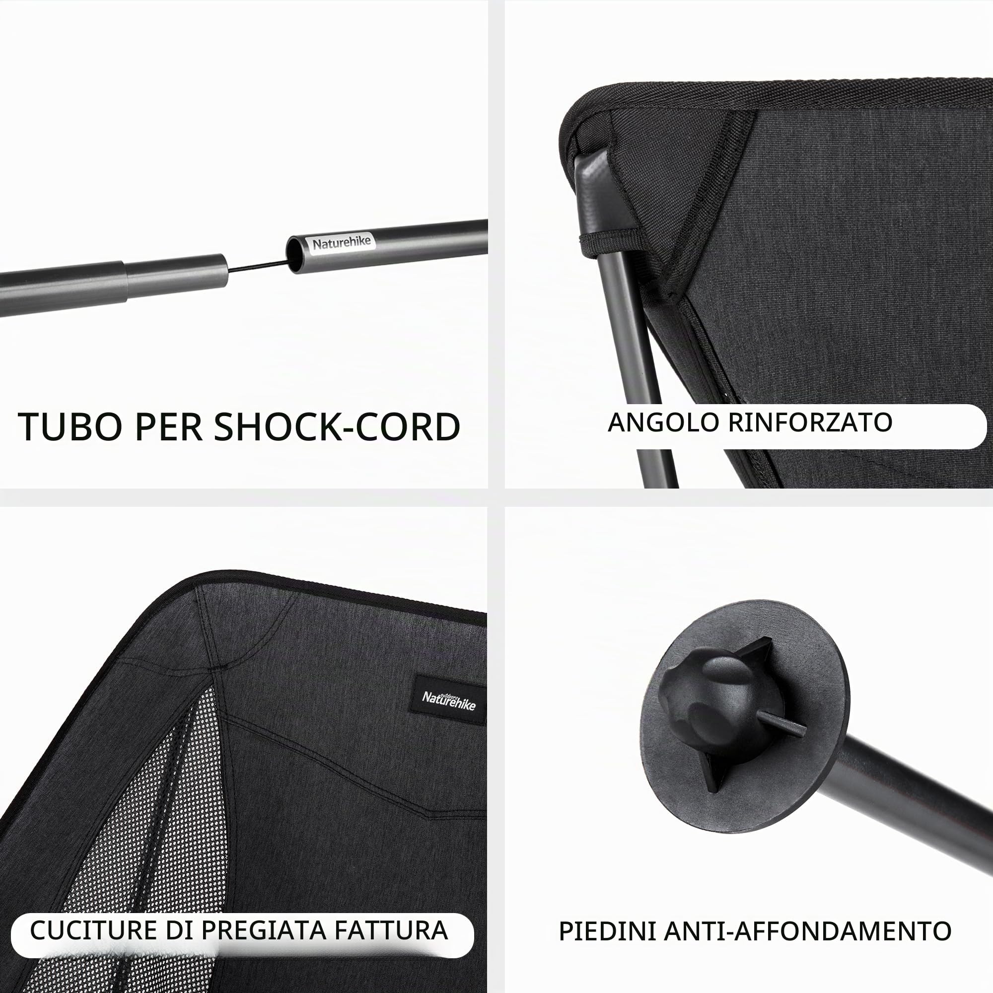 Naturehike YL05 Alu Folding Moon Chair