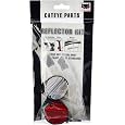 CATEYE CA525REFL7 Reflector Kit - Front, Rear Plus Wheel Lights and Reflectors, Cycling, Black