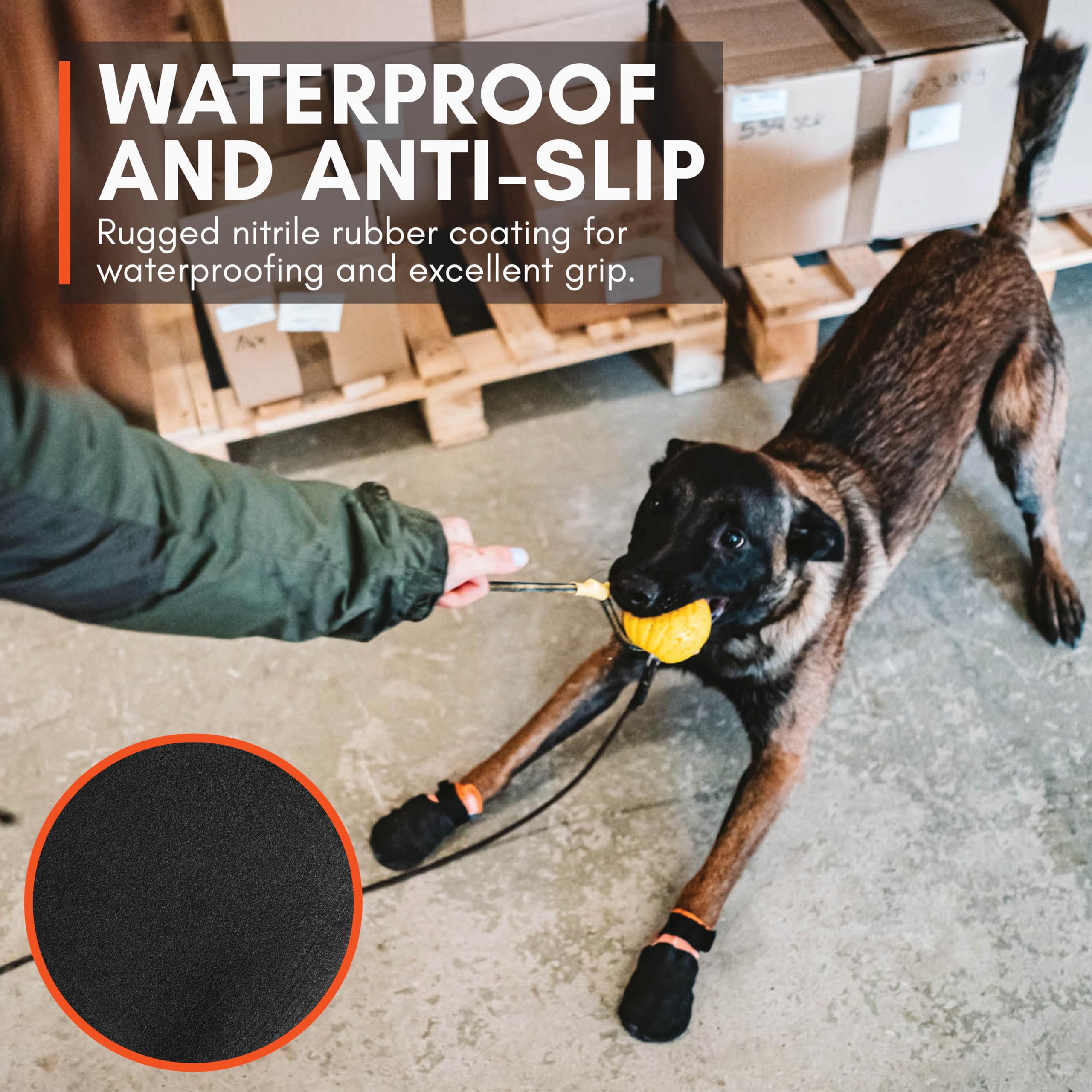 Non-stop dogwear Protector Bootie (czarny, S)