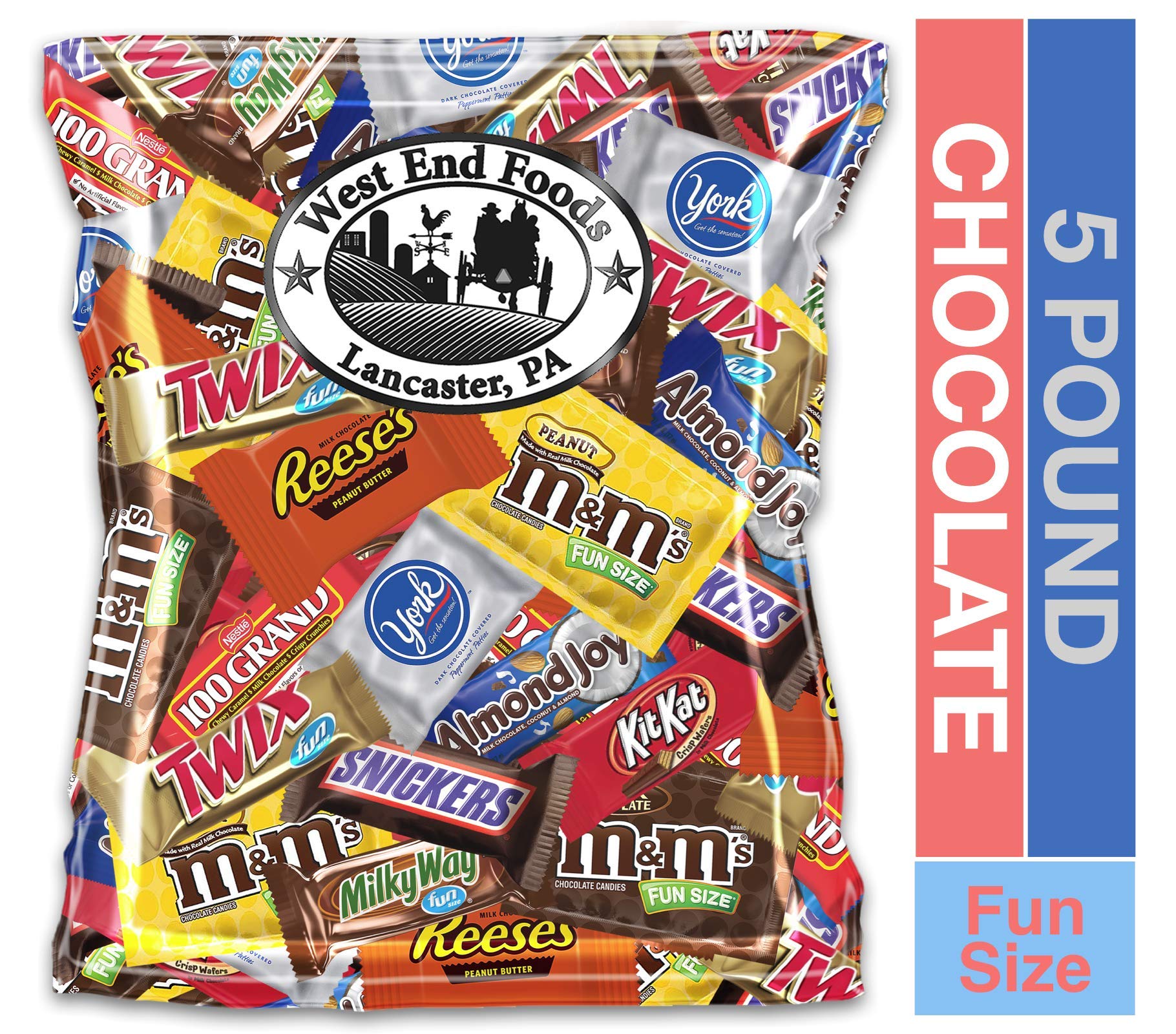 Buy Chocolate Bulk Pack, Plain & Peanut M&M's, Snickers, Milky Way