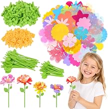 KAZATE 36 Flower Refill Kit Flower Press Supplement (No Machine) Educational Toy Gift for Girls Age 4 5 6 7 8 9 10 11 12 Year Old Birthday School Activities
