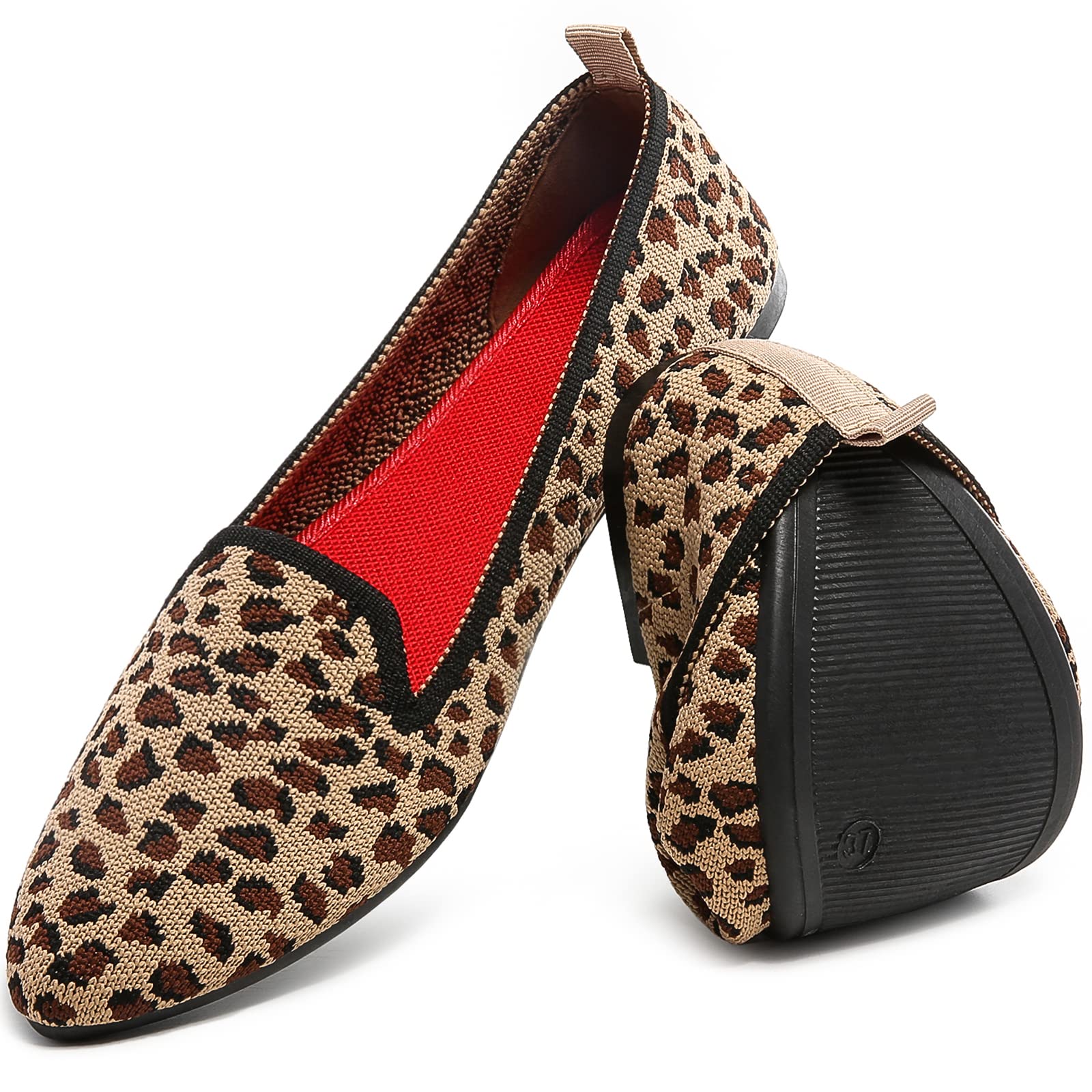 HEAWISH Women’s Flats Shoes Pointed Toe Ballet Flats Dressy Comfortable