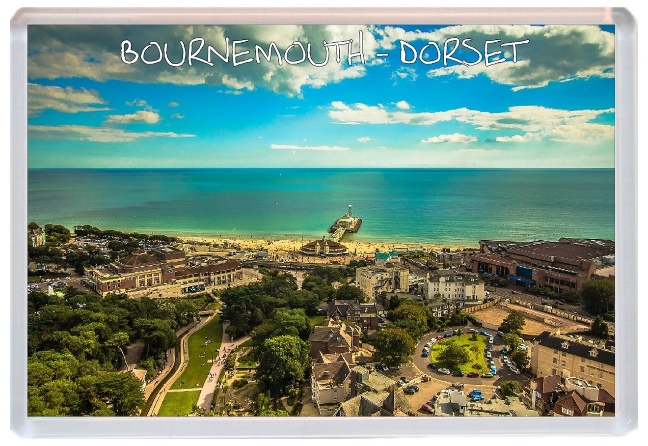 Bournemouth - Dorset - Jumbo Fridge Magnet ID871