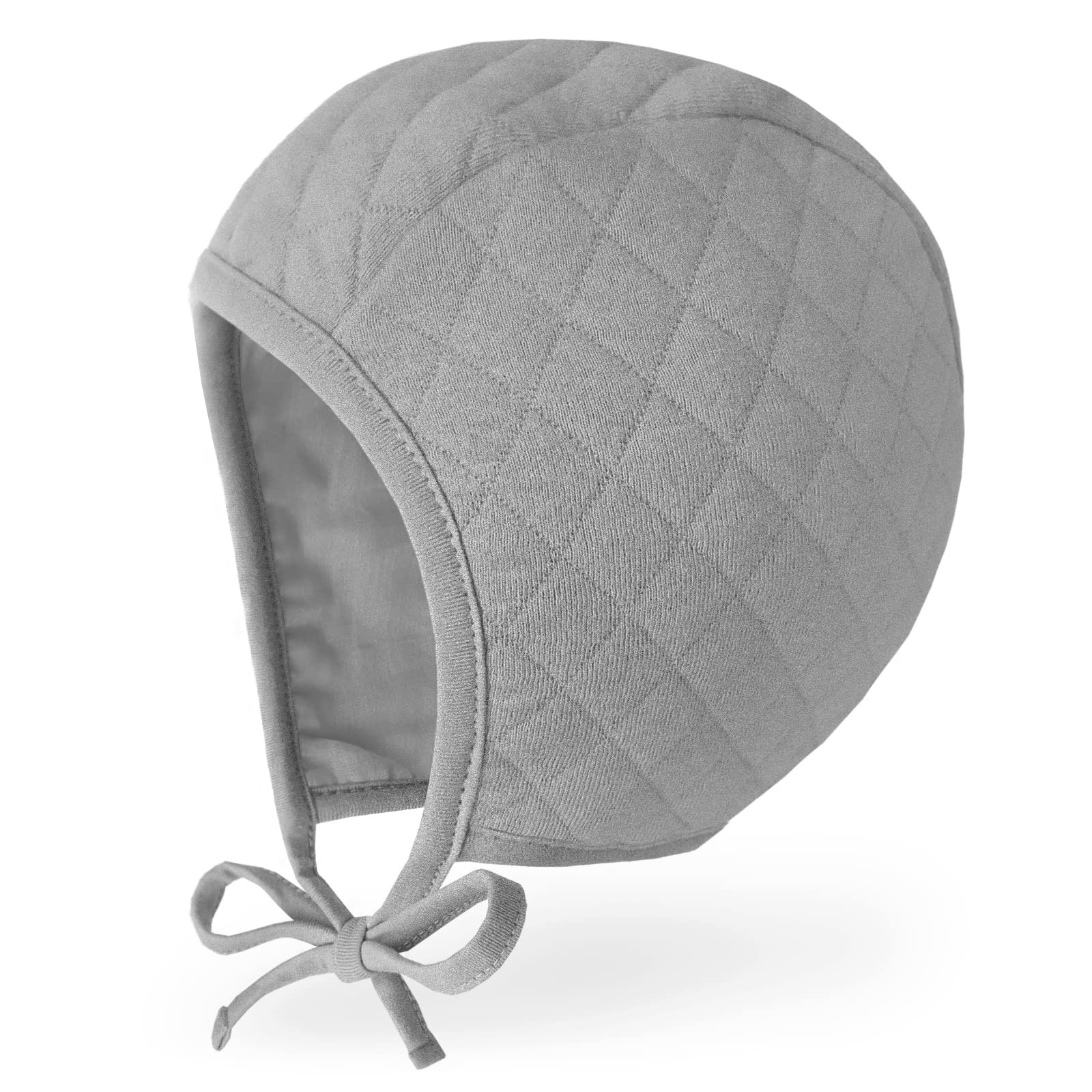 JELLYTREE Babymütze, Mütze, gesteppt, mit Musselin, gefüttert, Baumwolle, für Kleinkinder, Jungen, Mädchen, modische Babymütze, 6 m, 12 m, 18 m