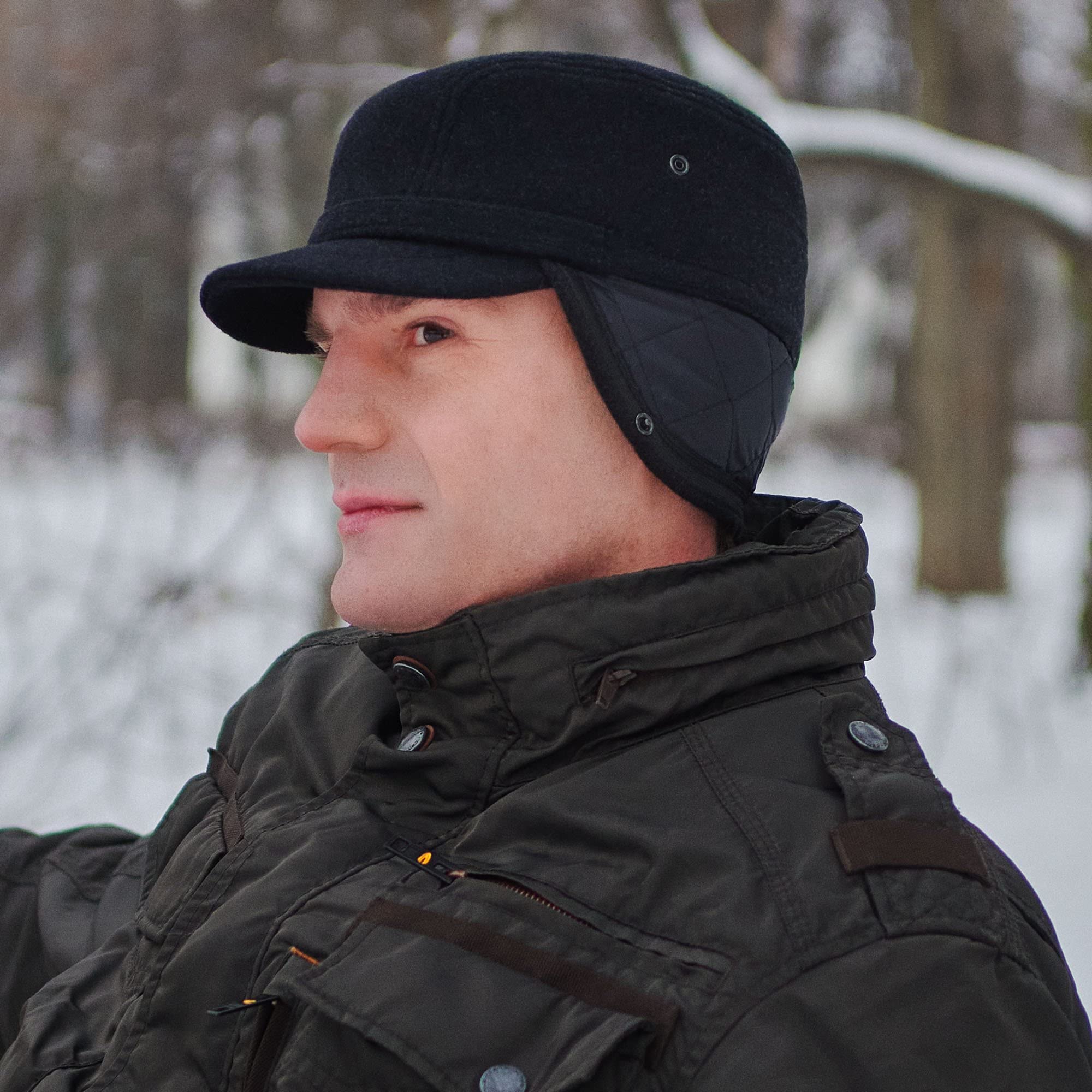 Sterkowski model Sawyer | Czapka z Wełny dla Kobiet i Mężczyzn | Elegancki Wygodny Kaszkiet